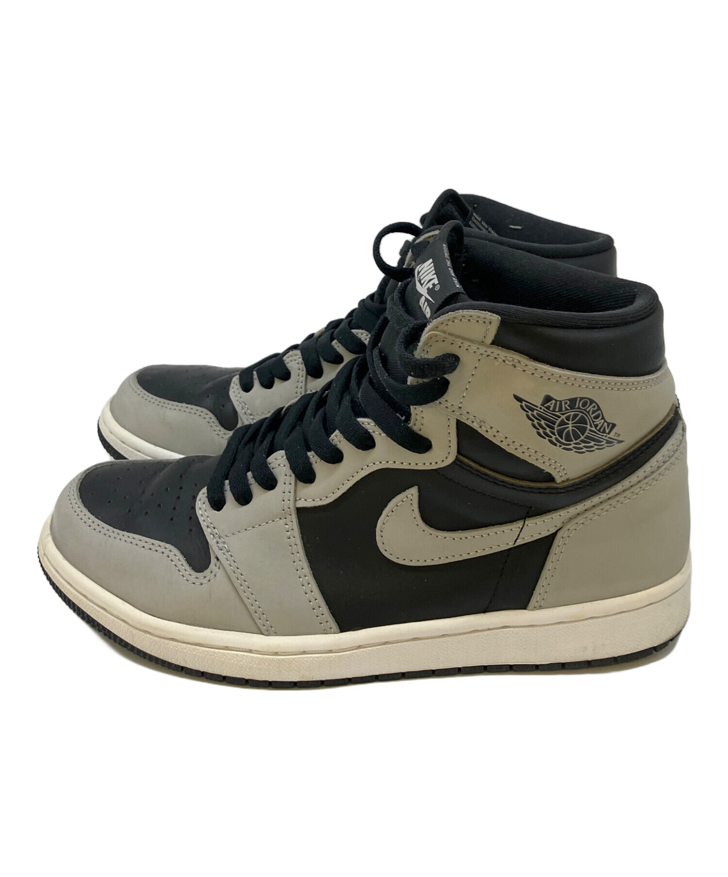 中古・古着通販】NIKE (ナイキ) ハイカットスニーカー ブラック サイズ