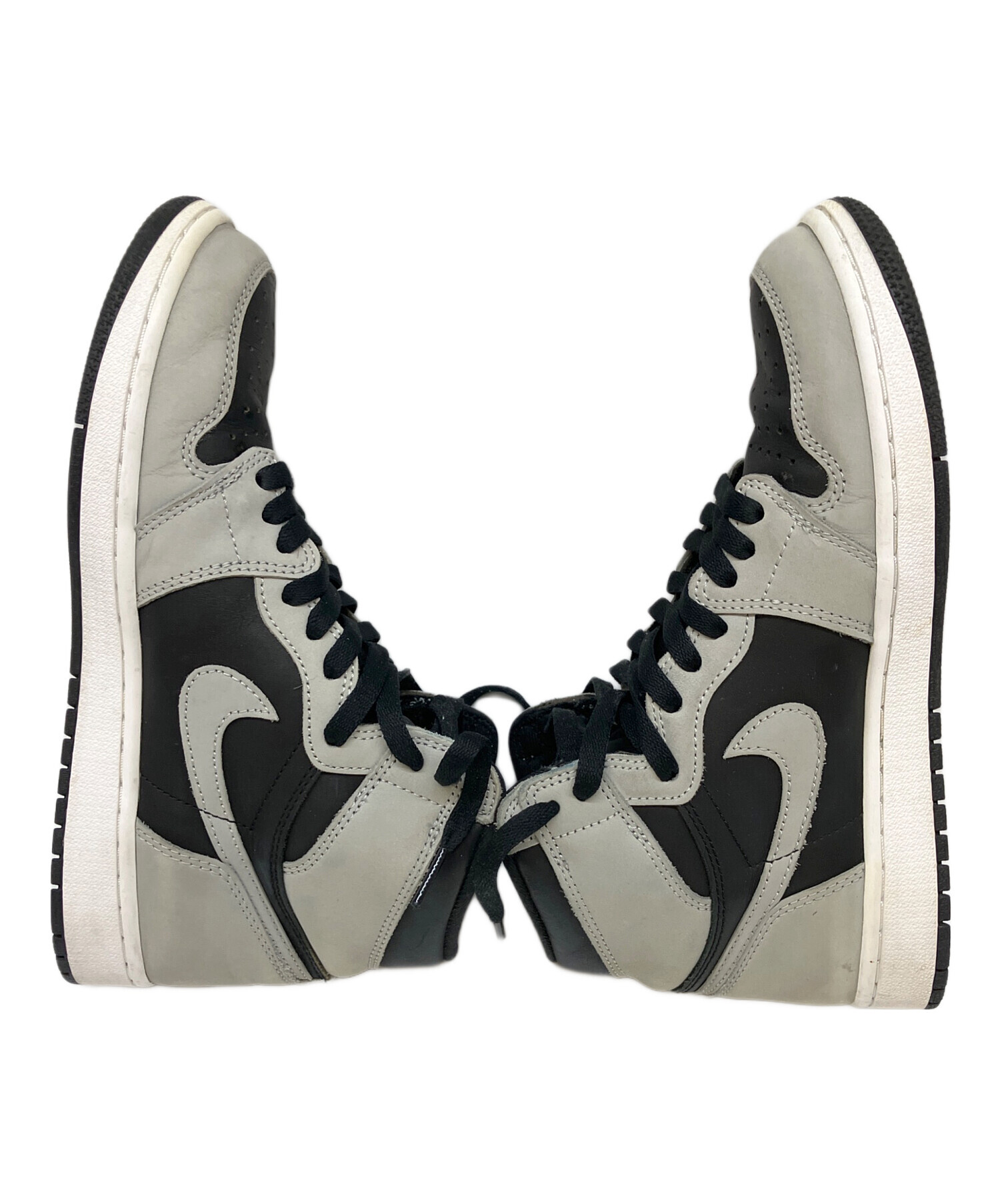 中古・古着通販】NIKE (ナイキ) ハイカットスニーカー ブラック サイズ 