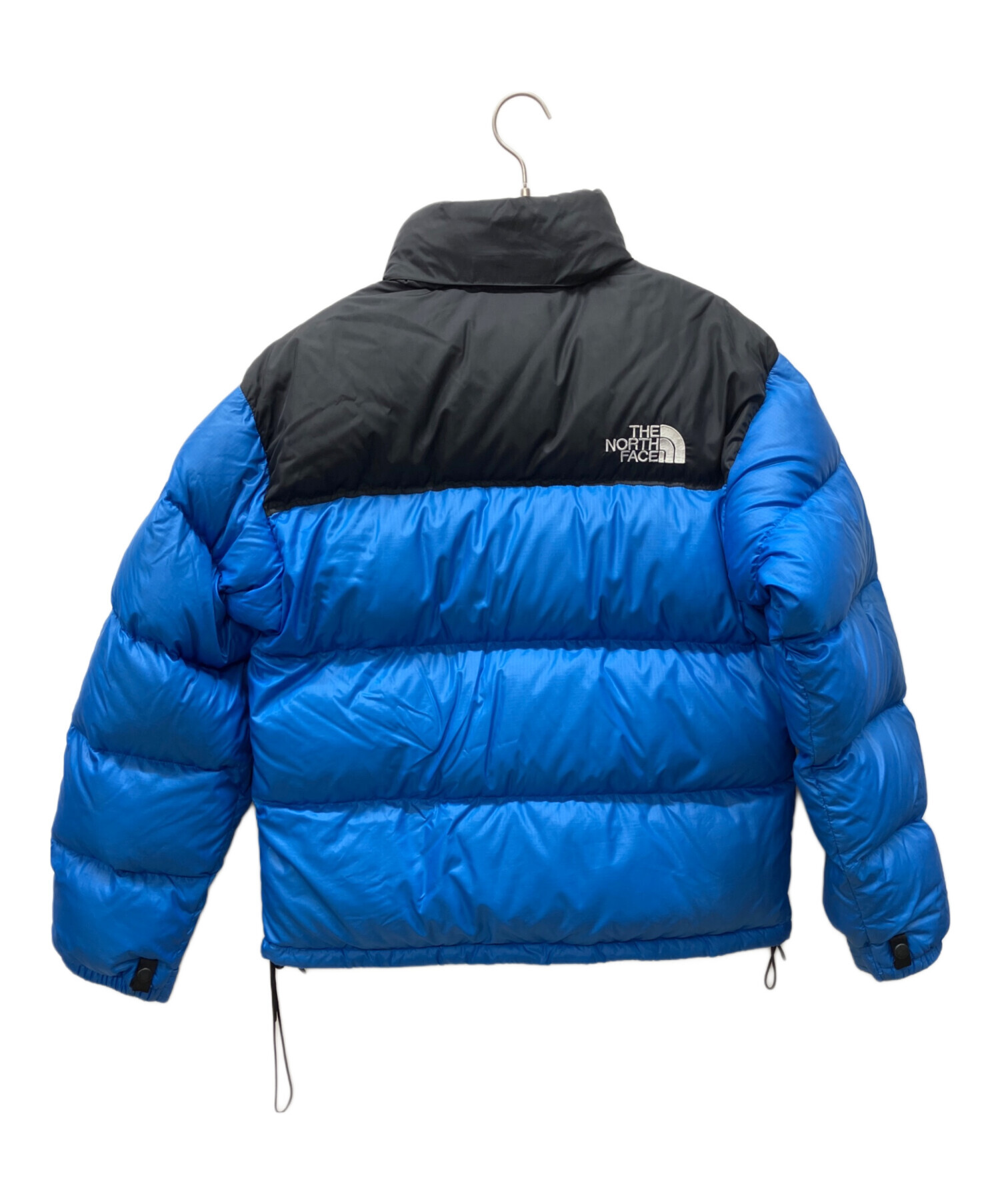 THE NORTH FACE / ダウンジャケット/M/ナイロン/BLU/無地 中古・古着通販】THE NORTH FACE (ザ ノース フェイス) ダウン