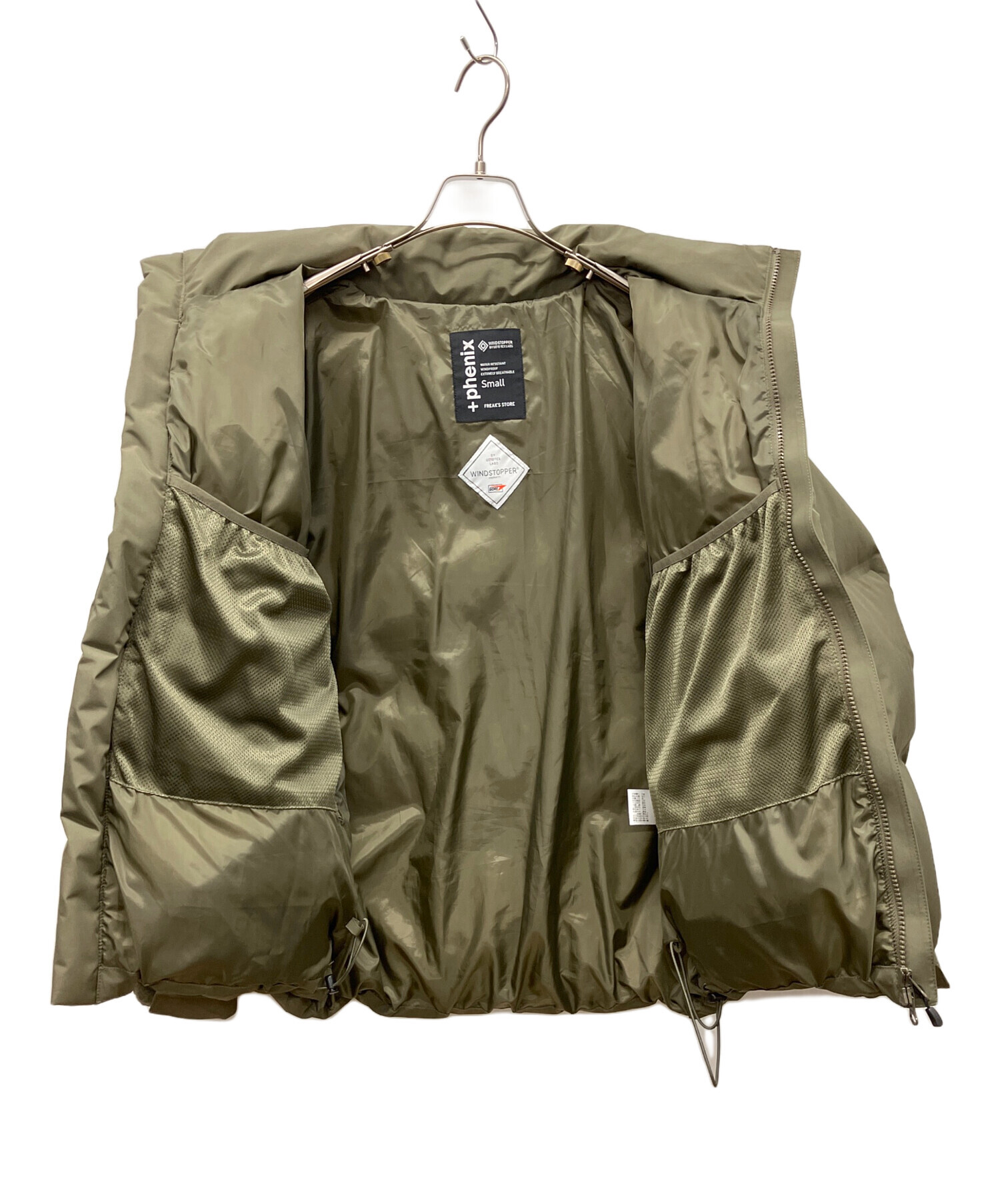 中古・古着通販】PHENIX (フェニックス) ダウンジャケット オリーブ