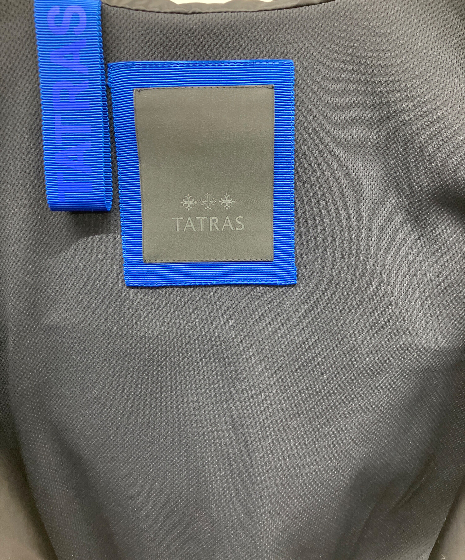 中古・古着通販】TATRAS (タトラス) ナイロンジャケット ブラック 