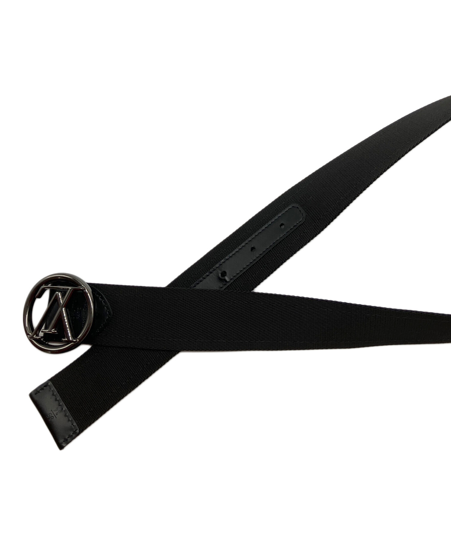 【最終価格】超絶カッコ良い　ルイ・ヴィトン ブラック ベルト 中古・古着通販】LOUIS VUITTON (ルイ ヴィトン) ベルト ブラック