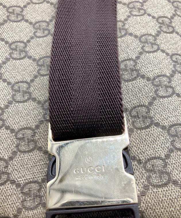 に*ん様 未使用に近い❤️GUCCI ボディバッグ キャンバス レザー 中古・古着通販】GUCCI (グッチ) ボディバッグ｜ブランド・古着通販