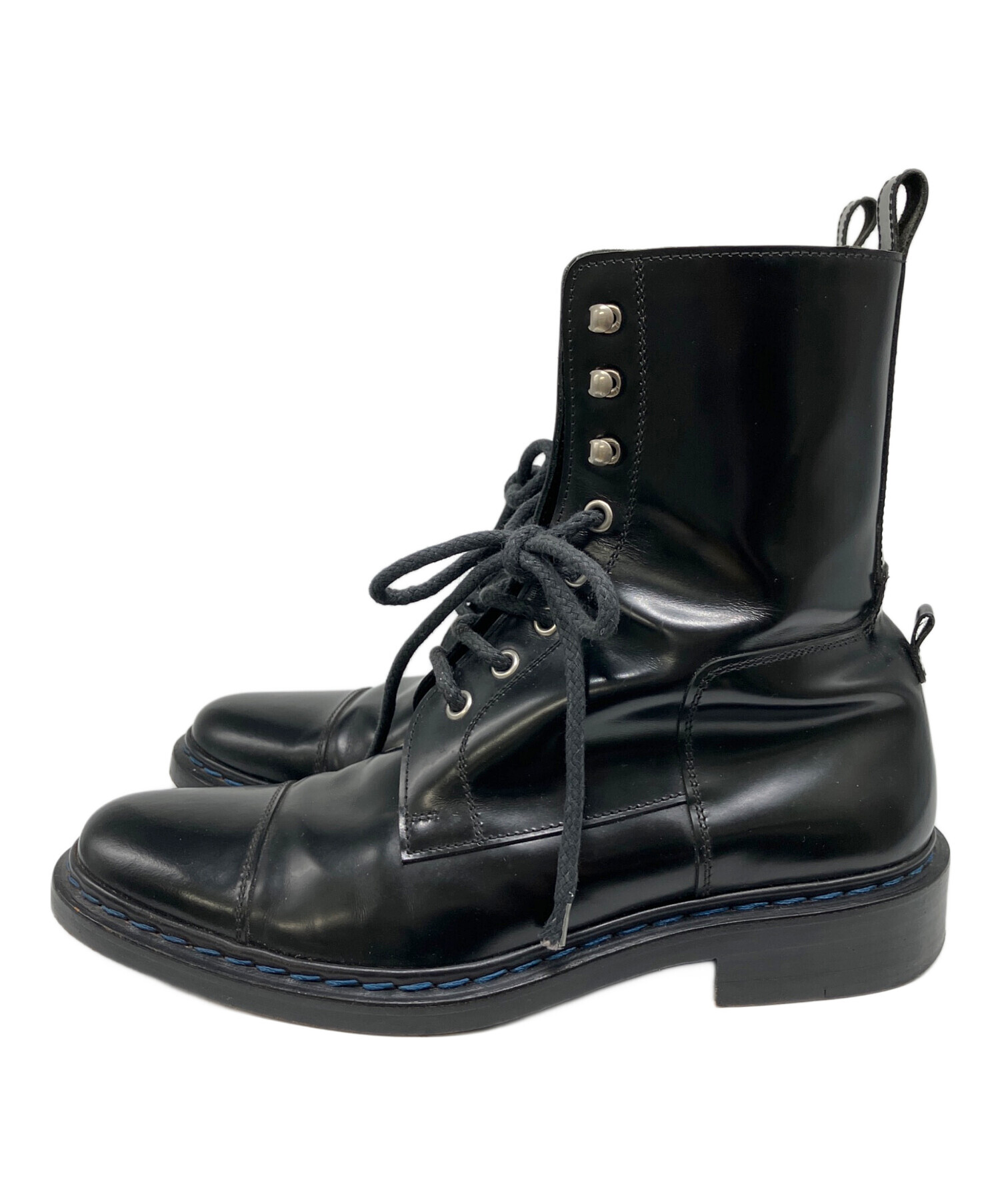 BALENCIAGA バレンシアガ ブーツ メンズ 【古着】【中古】 中古・古着通販】BALENCIAGA (バレンシアガ) ブーツ ブラック サイズ