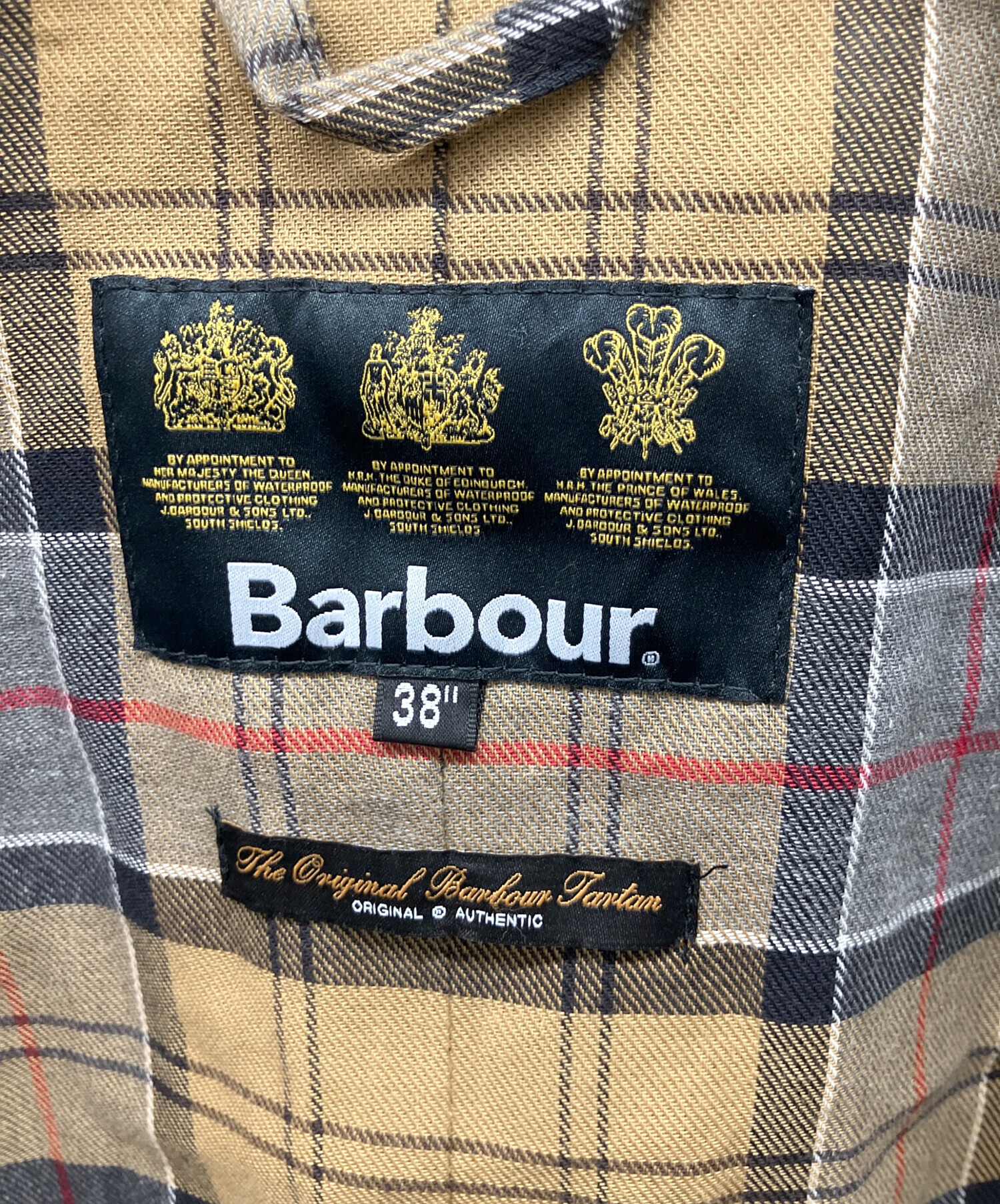 中古・古着通販】Barbour (バブアー) 2レイヤードトレンチコート