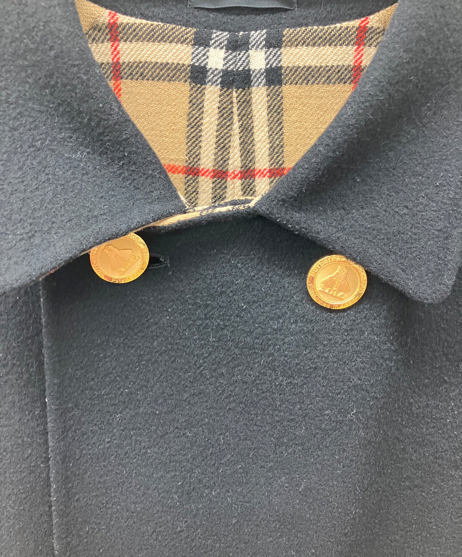 中古・古着通販】Burberry's (バーバリーズ) ノバチェック ブラック