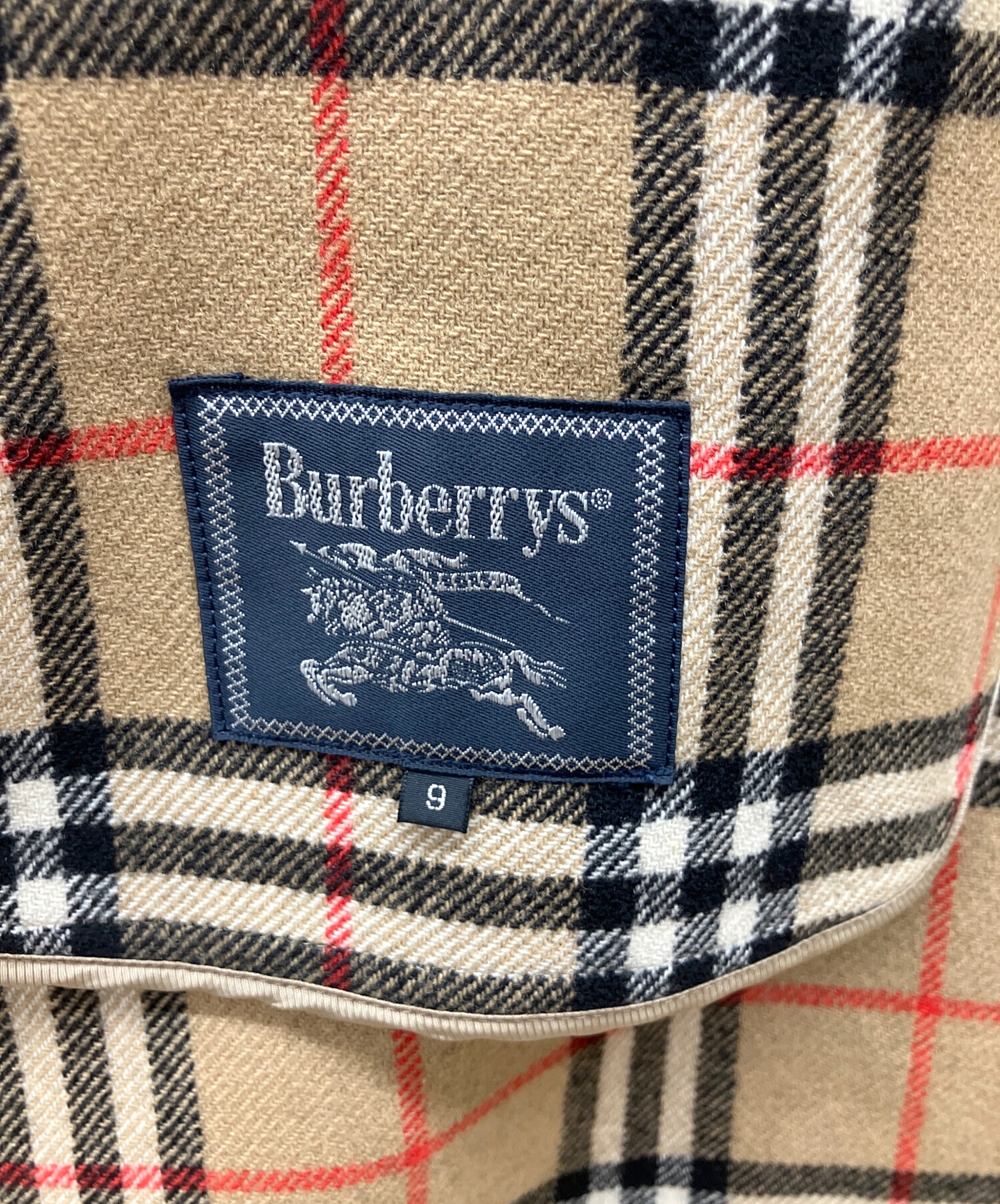 中古・古着通販】Burberry's (バーバリーズ) ノバチェック ブラック
