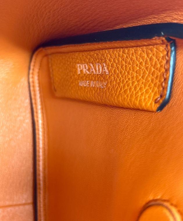 中古・古着通販】PRADA (プラダ) ハンドバッグ オレンジ｜ブランド