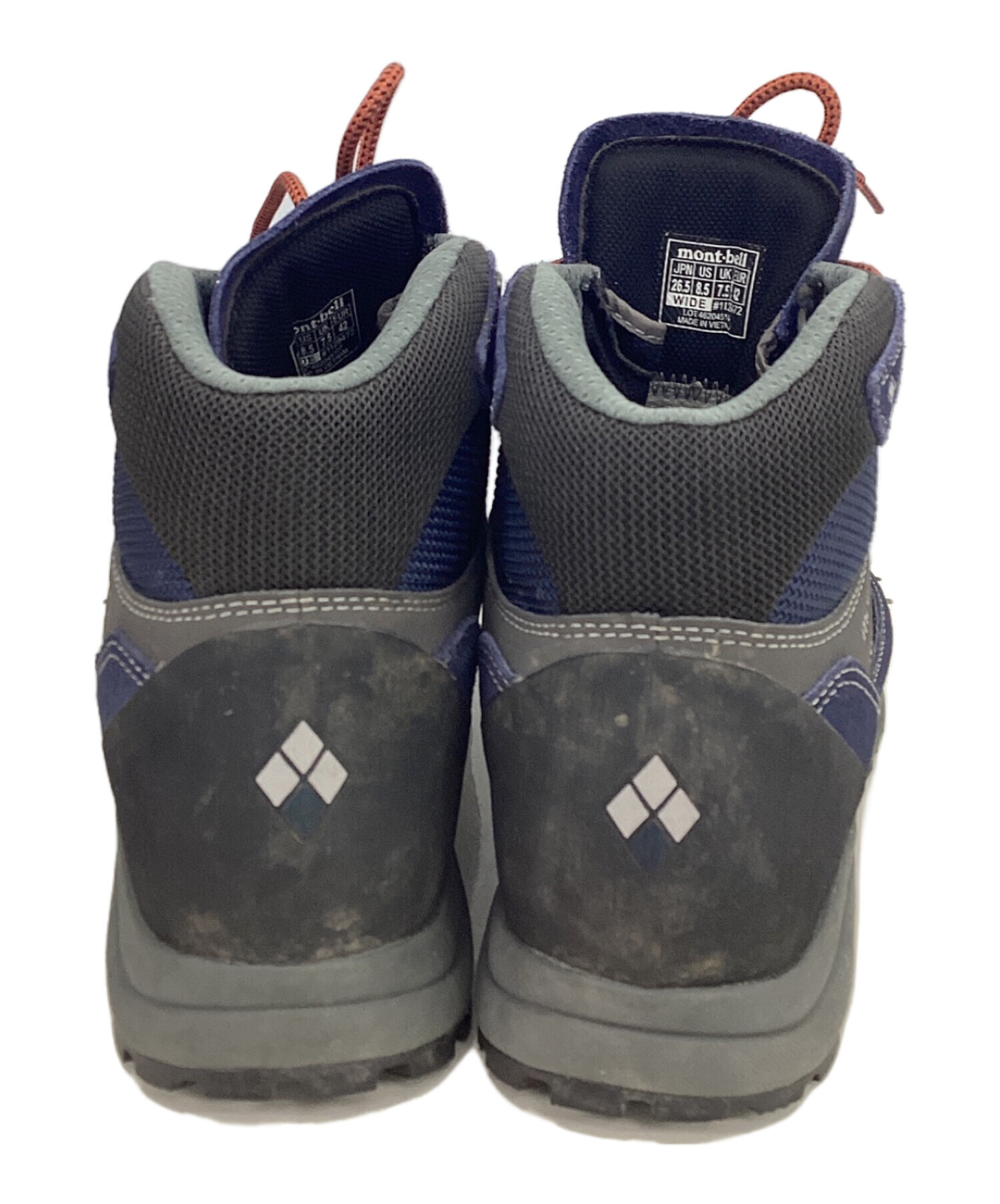 中古・古着通販】mont-bell (モンベル) トレッキングブーツ ネイビー