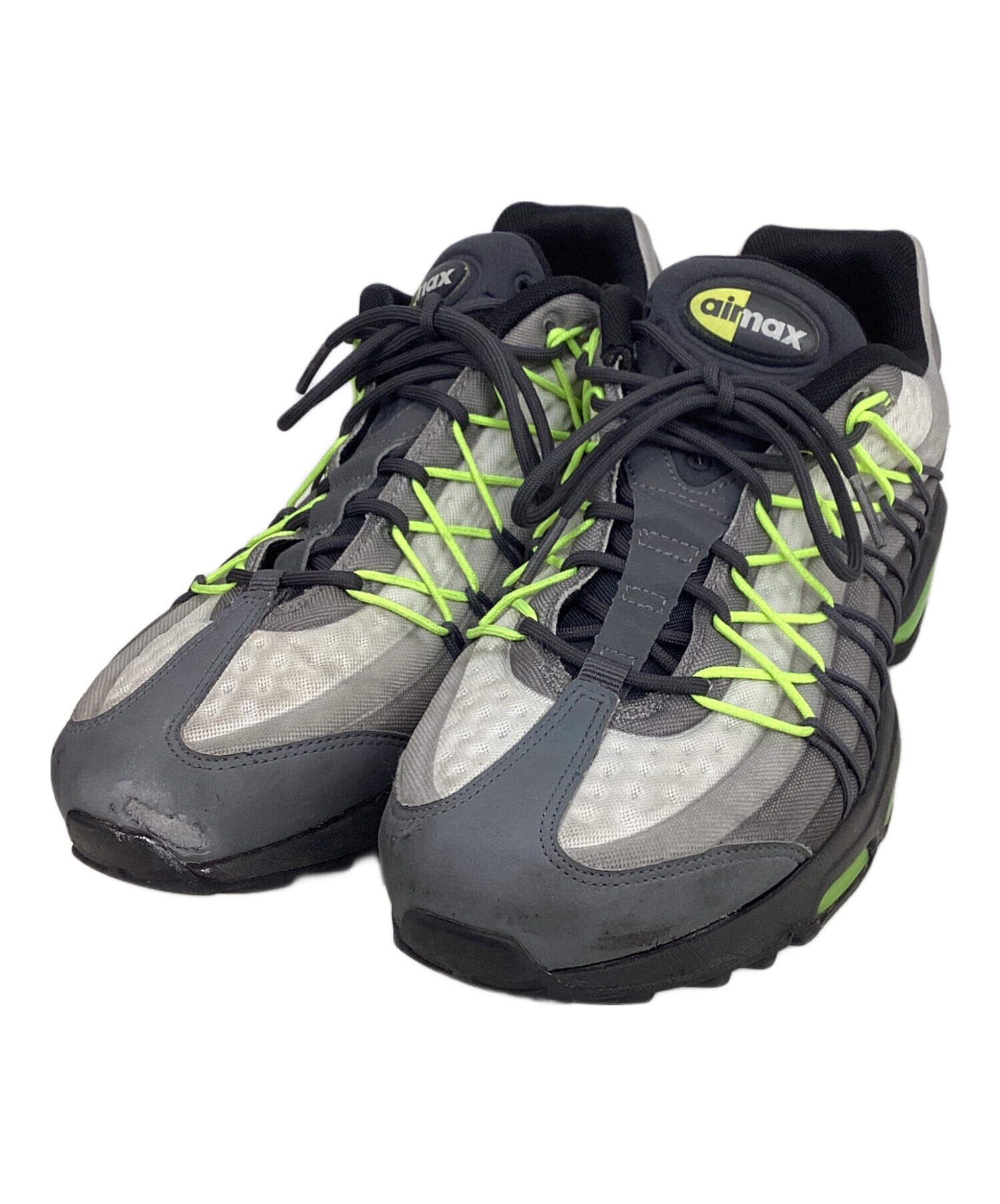 中古・古着通販】NIKE (ナイキ) スニーカー グリーン×グレー サイズ 