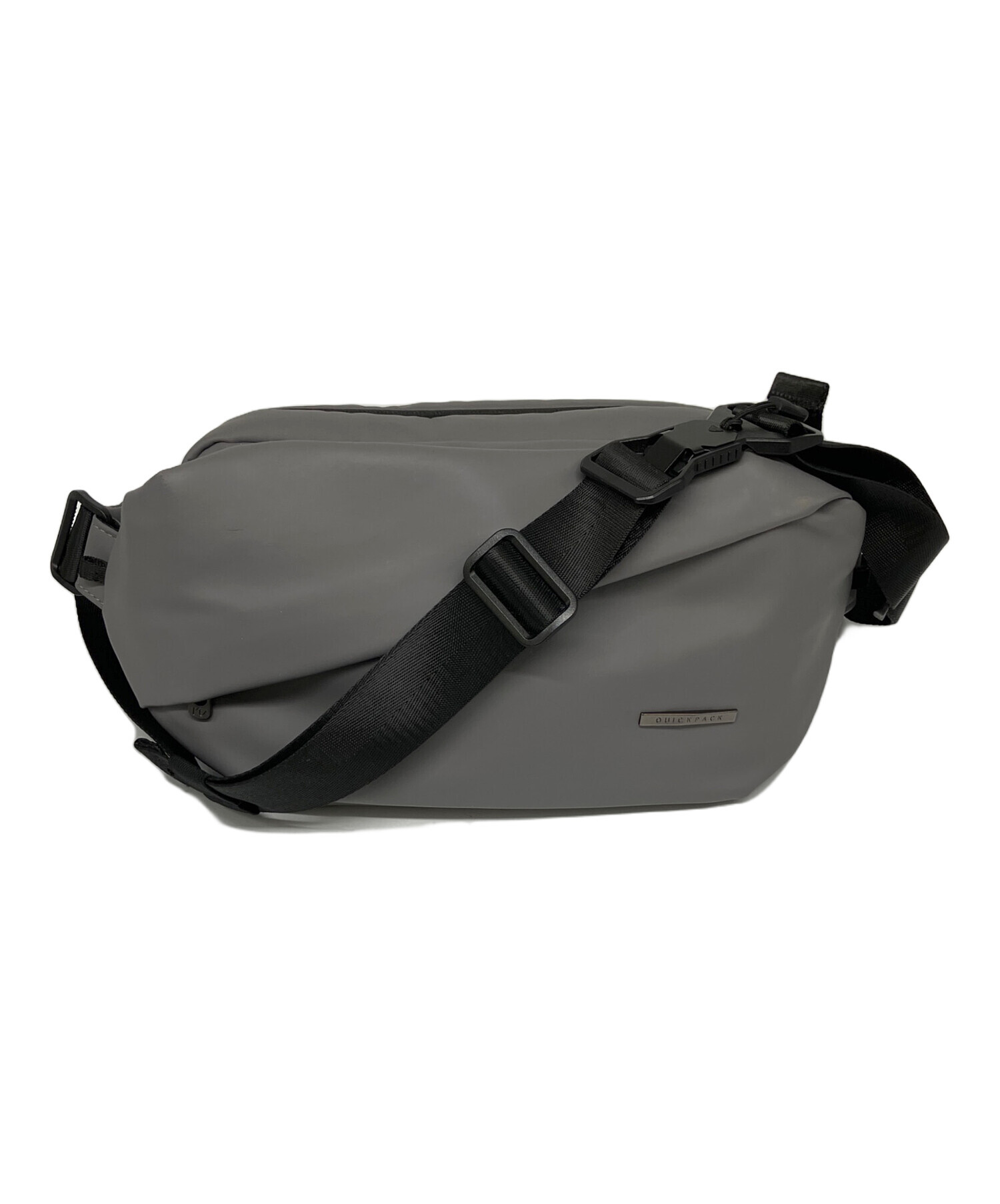 中古・古着通販】quickpack (クイックパック) ボディバッグ グレー