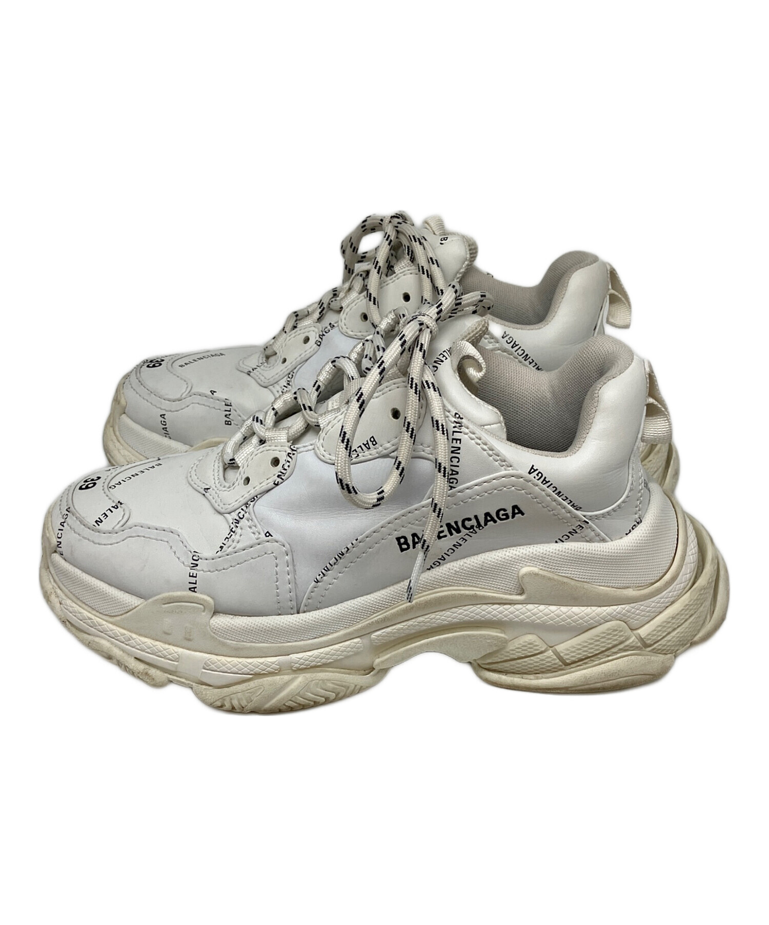 バレンシアガ　スニーカー　26.5 ダッドスニーカー　balenciaga 中古・古着通販】BALENCIAGA (バレンシアガ) ダットスニーカー