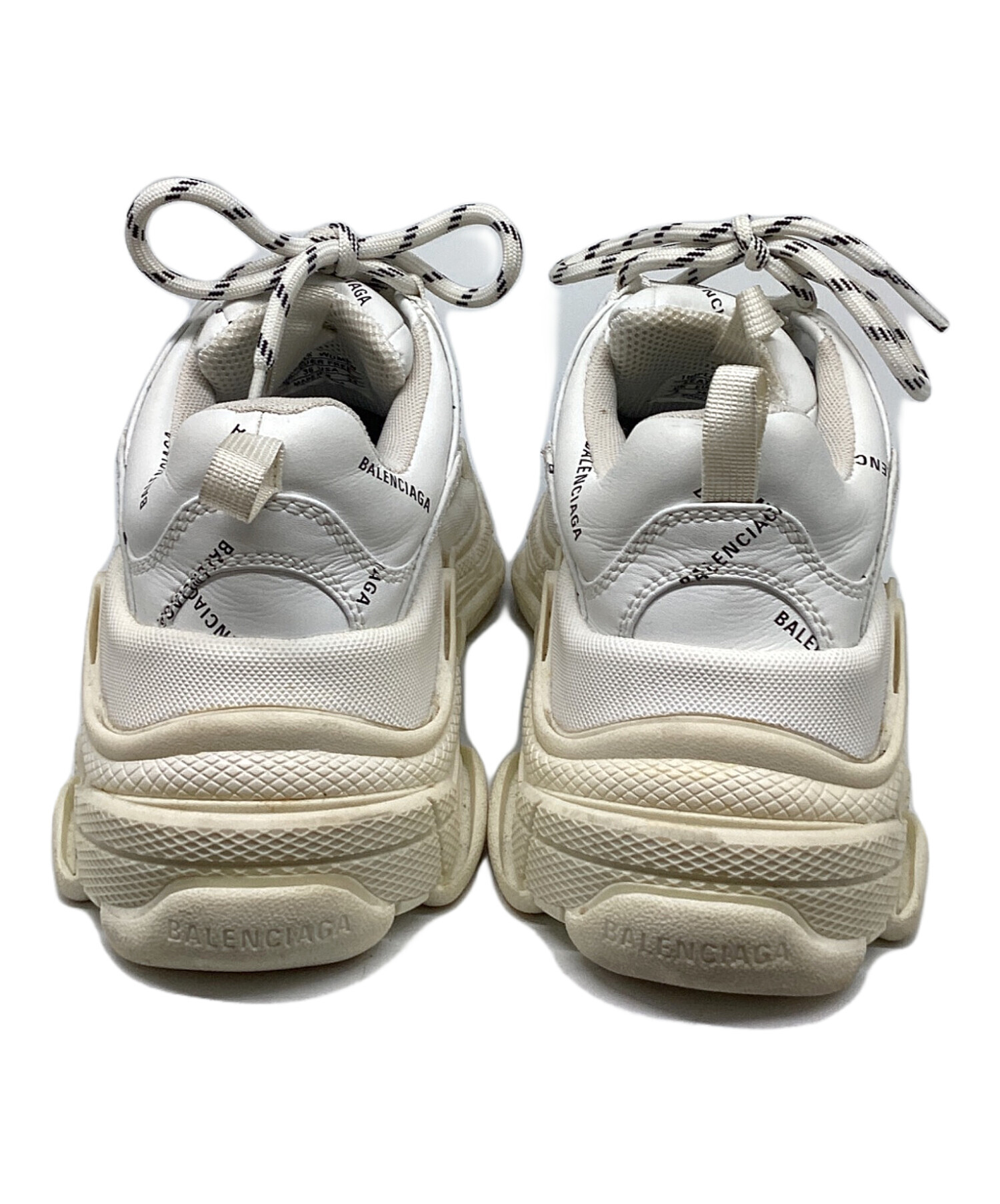 中古・古着通販】BALENCIAGA (バレンシアガ) TRIPLE S ホワイト サイズ