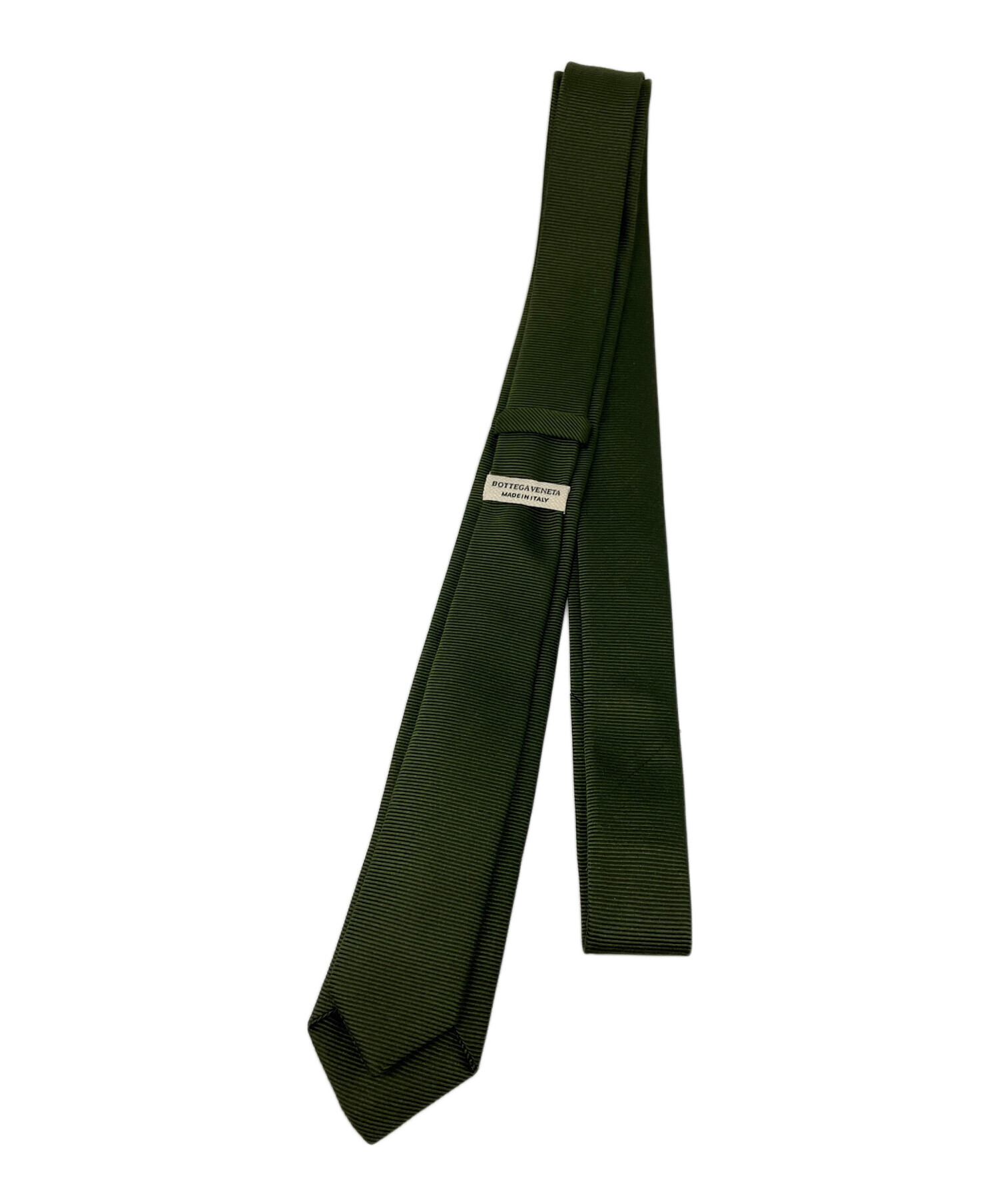 ★ボッテガヴェネタ★Bottega Veneta ★ ネクタイ ★未使用品★ 中古・古着通販】BOTTEGA VENETA (ボッテガベネタ) ネクタイ グリーン