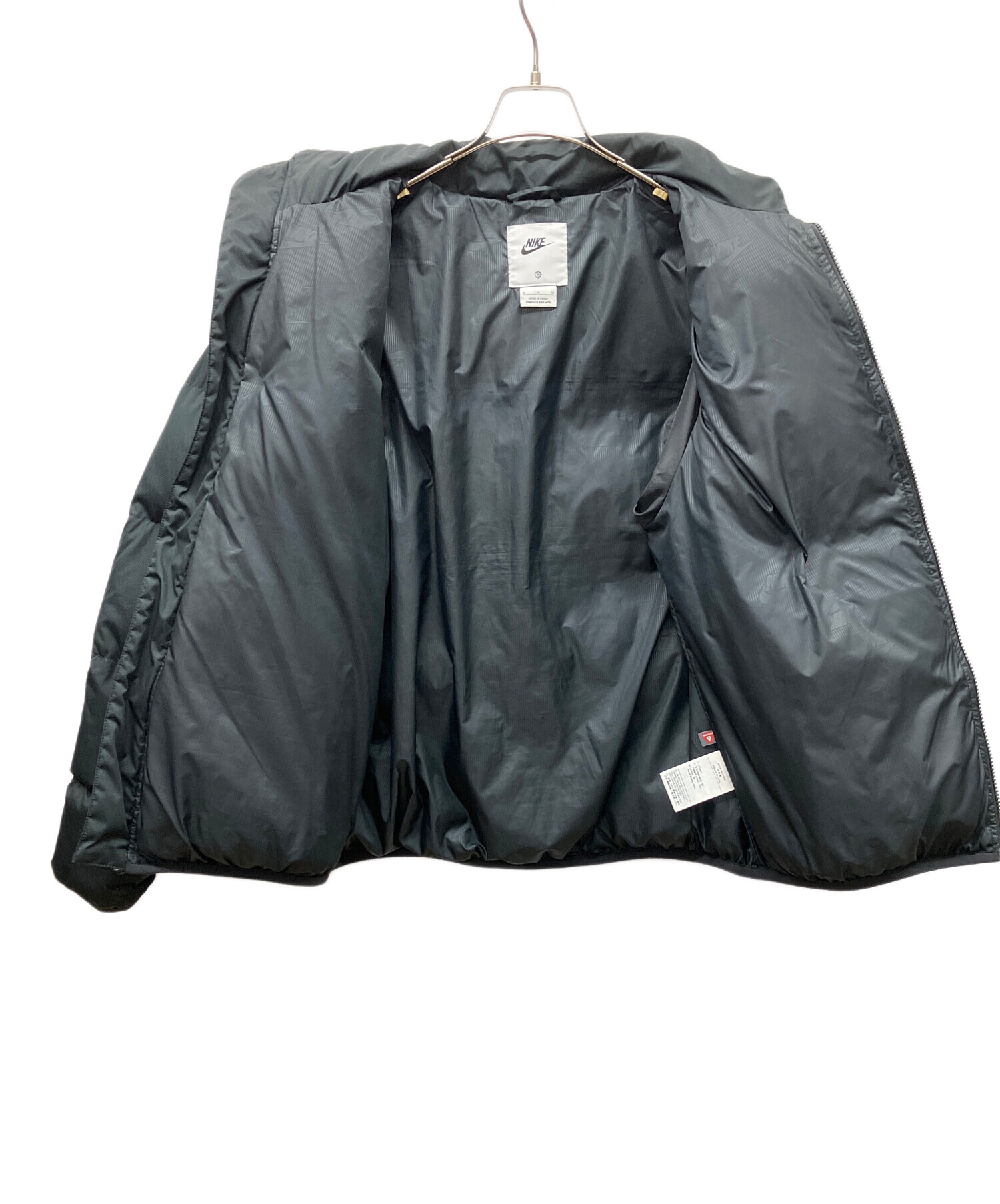 中古・古着通販】NIKE (ナイキ) 中綿ジャケット ブラック サイズ:M