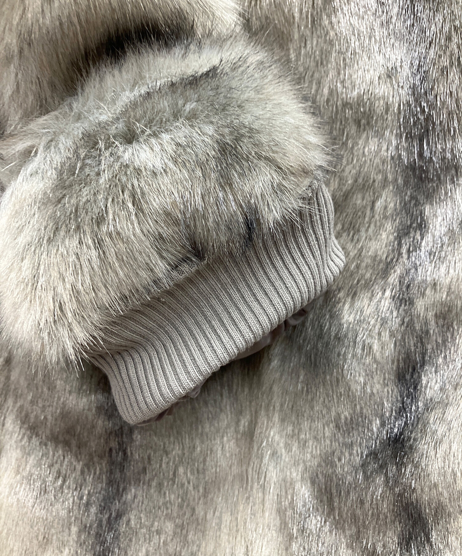 中古・古着通販】EMODA (エモダ) ファージャケット グレー サイズ:free