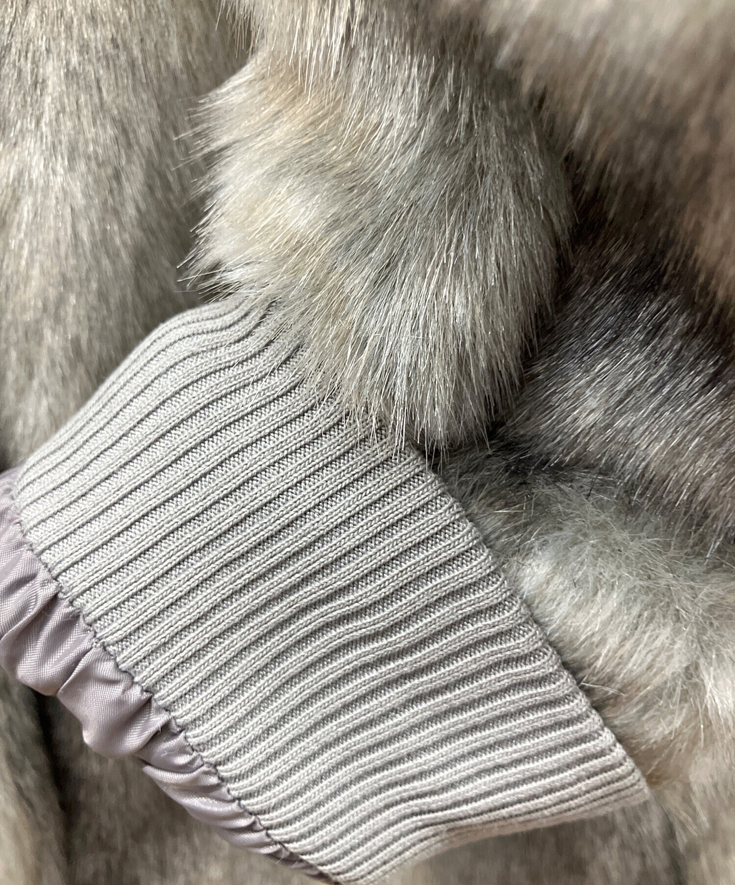 中古・古着通販】EMODA (エモダ) ファージャケット グレー サイズ:free