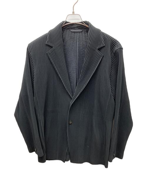 オムプリッセ　イッセイミヤケ　グレー 中古・古着通販】ISSEY MIYAKE HOMME PLISSE (イッセイミヤケ