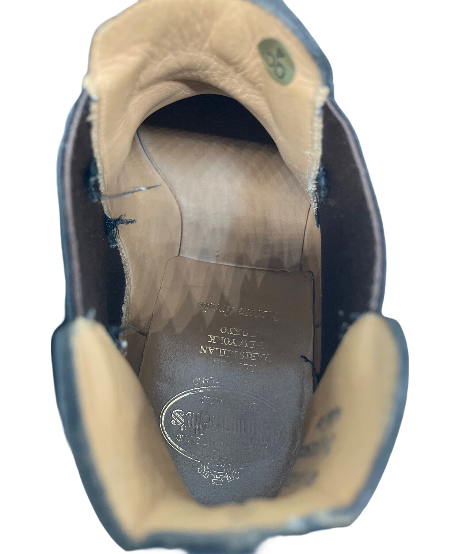 （数回着用程度）church's monmorth black 38 数回着用程度）church's monmorth black 38