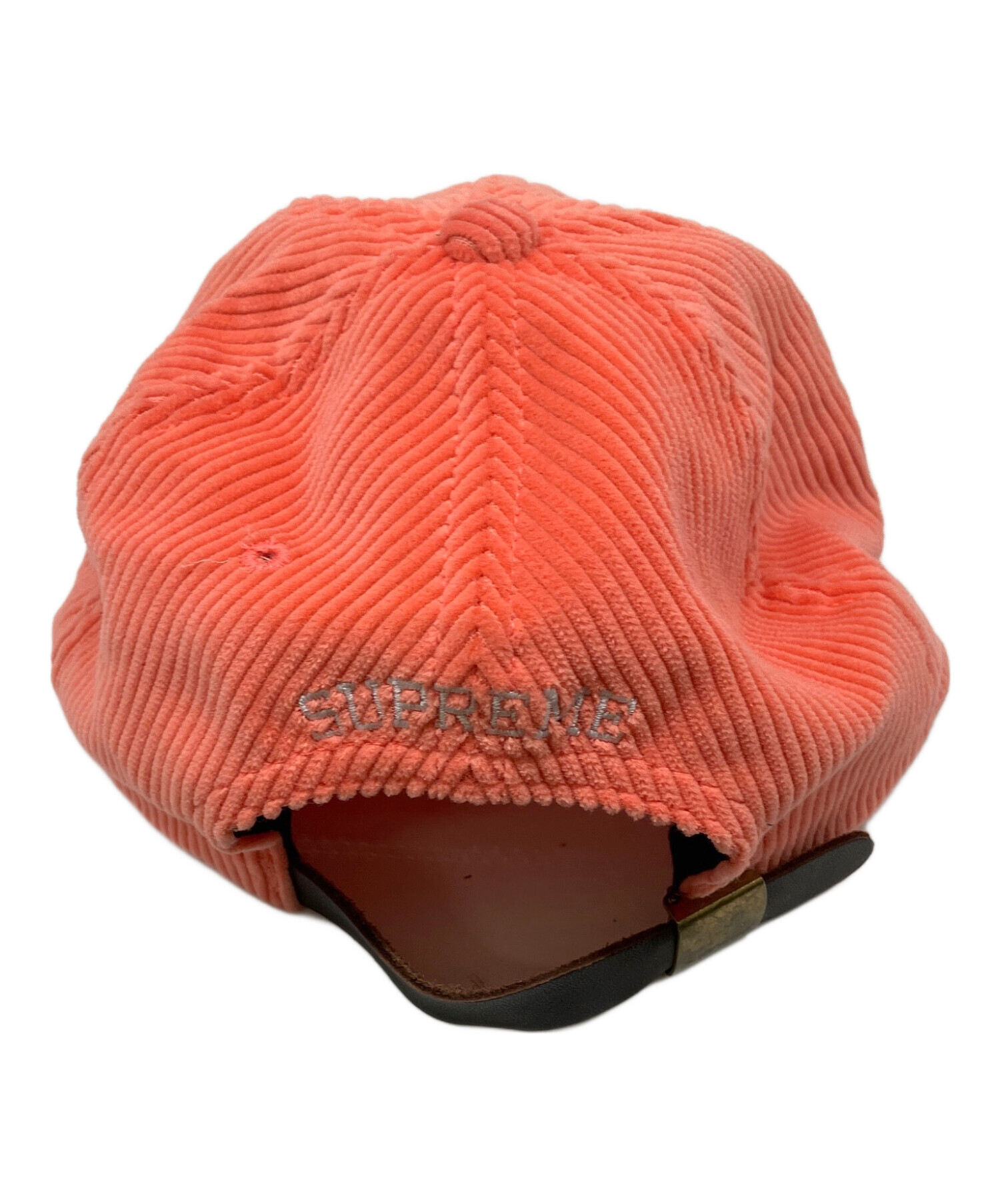 シュプリーム　supreme キャップ　オレンジ　ピンク 中古・古着通販】SUPREME (シュプリーム) キャップ ピンク｜ブランド