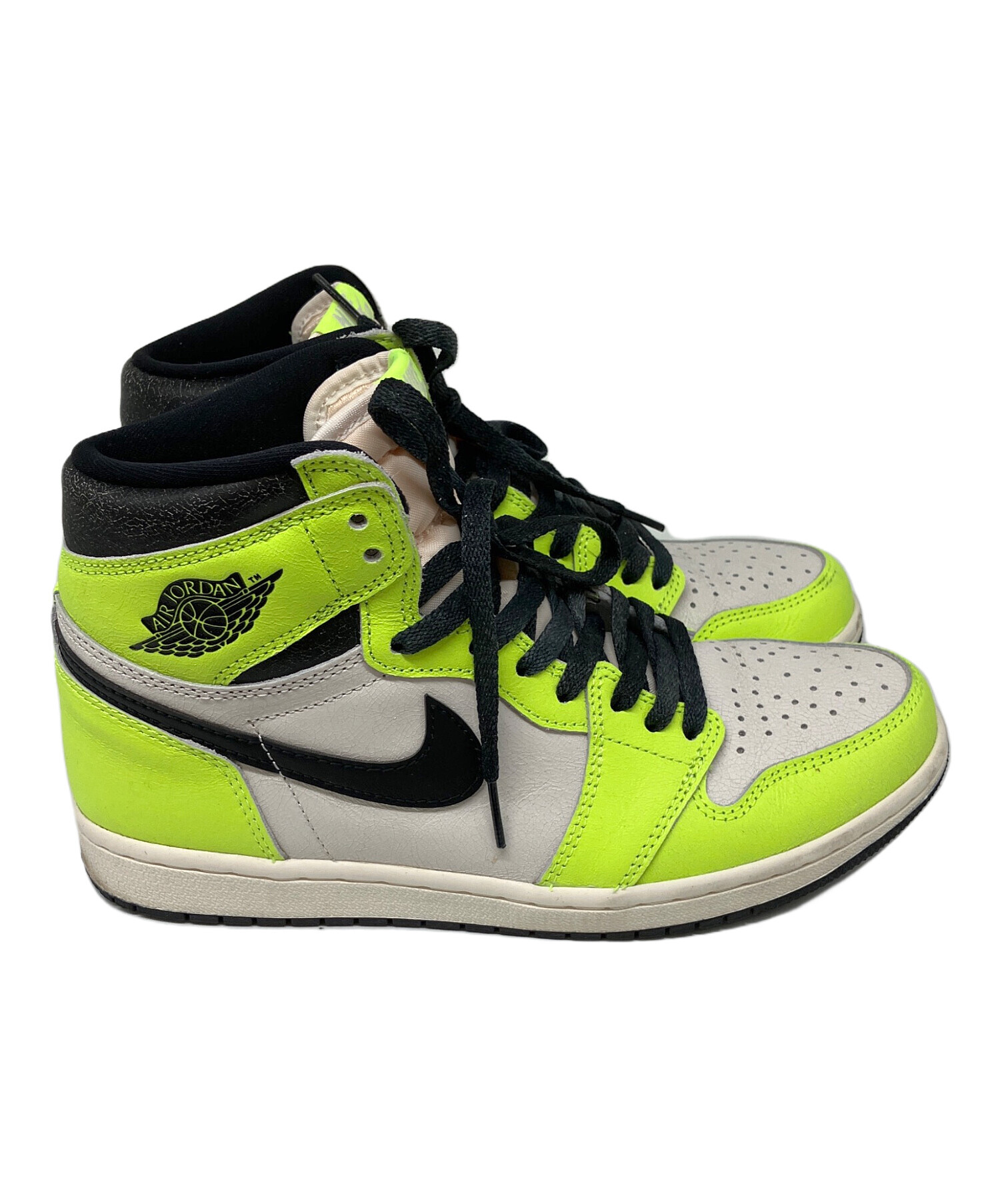 靴 AIR JORDAN 1 High Volt, Visionaire 27cm The Air Jordan 1 High Visionaire Comes In Volt