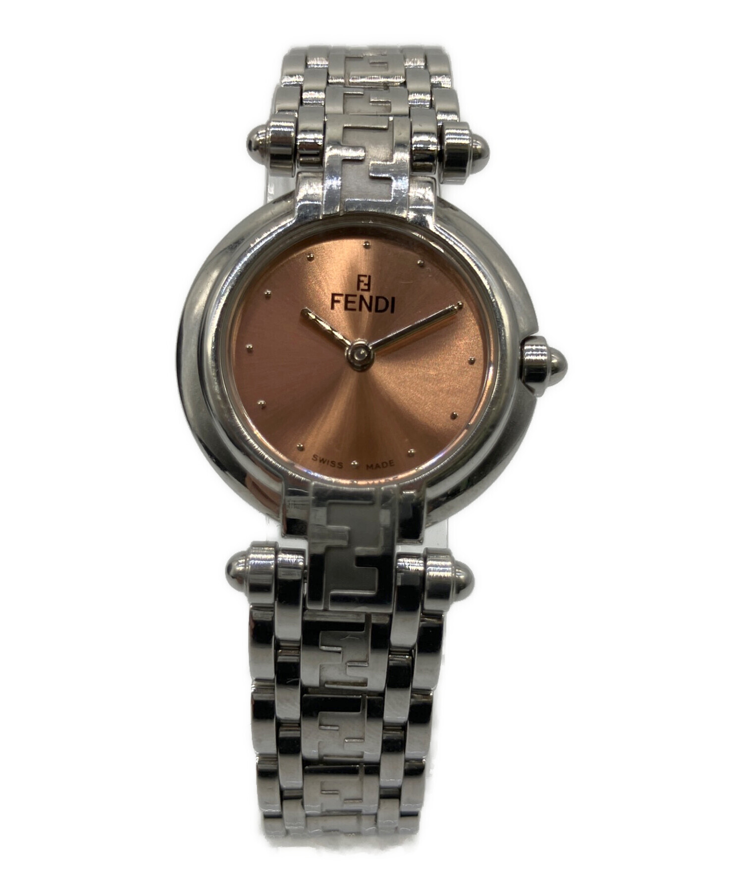 中古・古着通販】FENDI (フェンディ) 腕時計 ピンク｜ブランド・古着