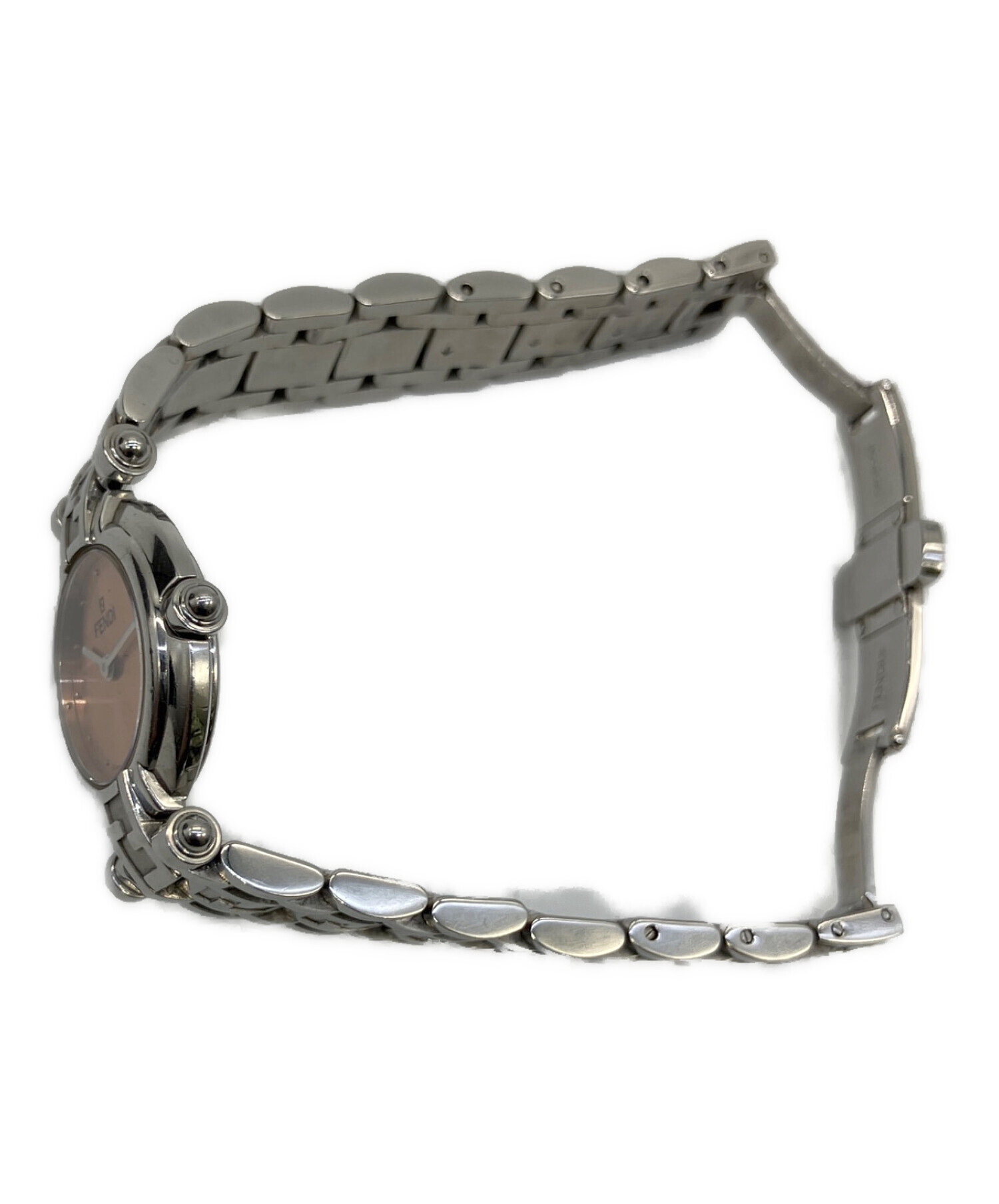中古・古着通販】FENDI (フェンディ) 腕時計 ピンク｜ブランド・古着