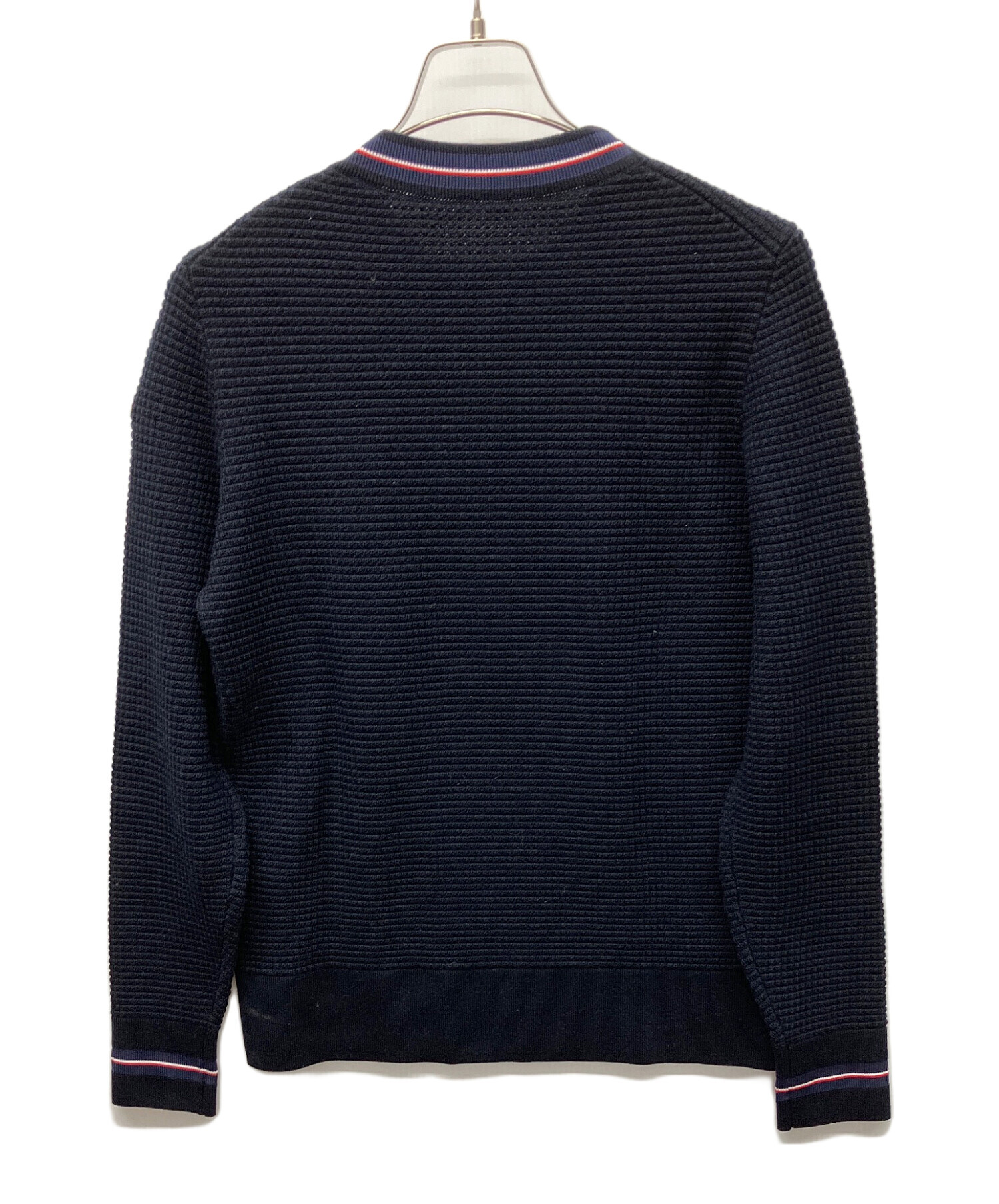 中古・古着通販】MONCLER (モンクレール) 薄手ニット ネイビー サイズ 中古・古着通販】MONCLER (モンクレール) 薄手ニット ネイビー サイズ