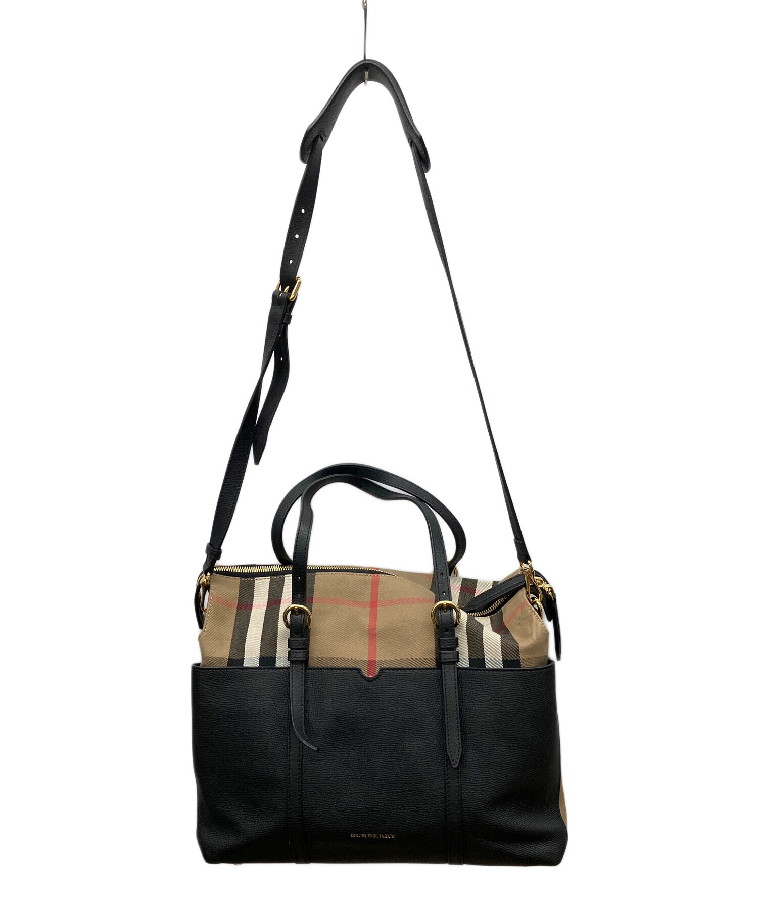 中古・古着通販】BURBERRY (バーバリー) ショルダートートバッグ 