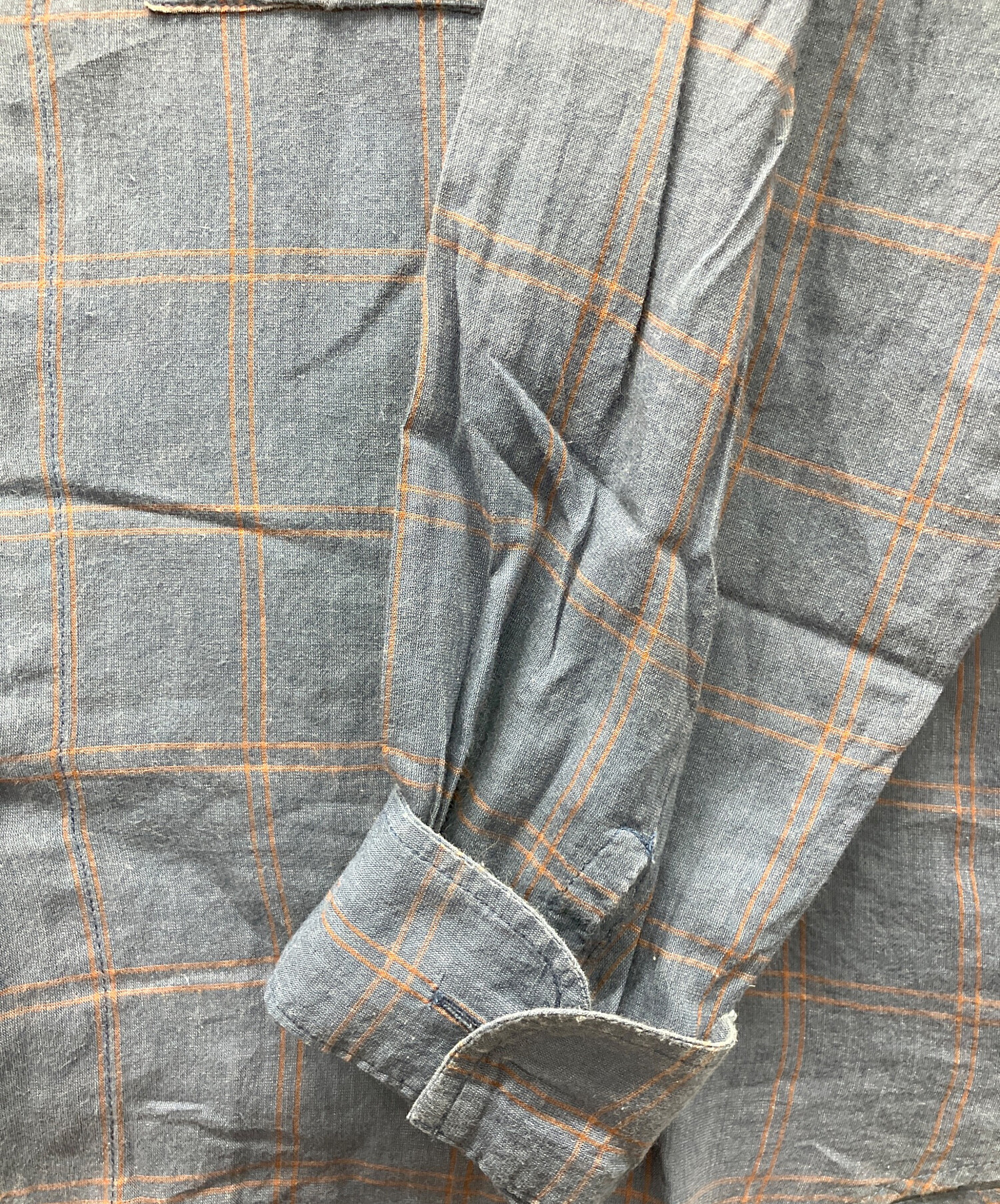 中古・古着通販】AURALEE (オーラリー) 長袖シャツ ネイビー サイズ:L