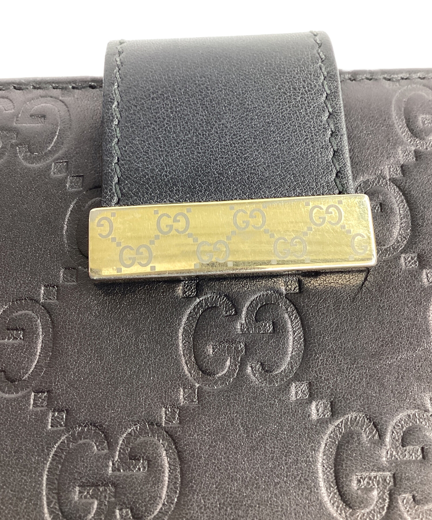 GUCCI グッチ長財布　USED 中古・古着通販】GUCCI (グッチ) 長財布 ブルー｜ブランド・古着通販