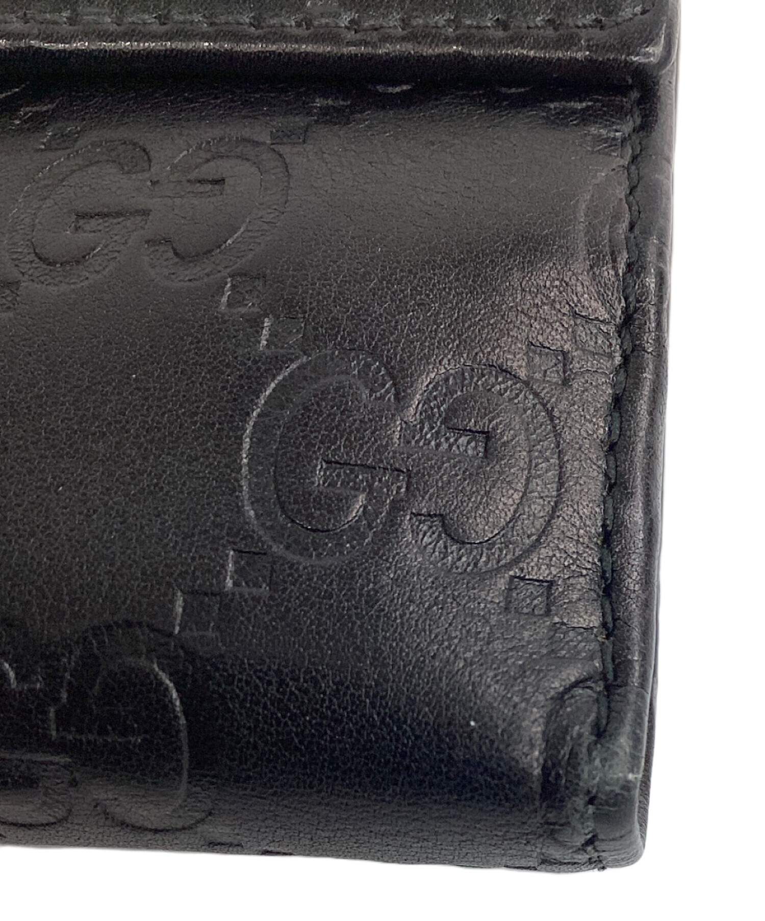 中古・古着通販】GUCCI (グッチ) 長財布 ブラック｜ブランド・古着通販