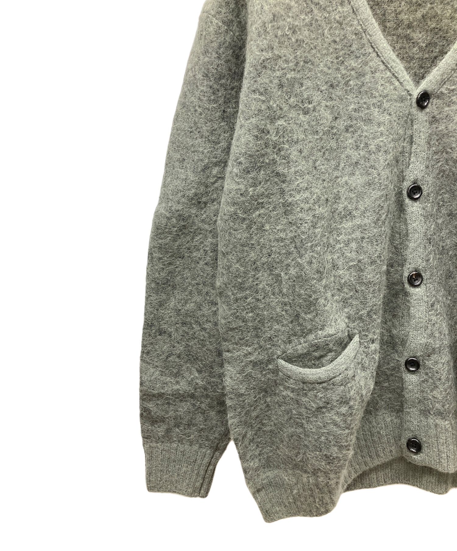 中古・古着通販】AUBERGE (オーベルジュ) 厚手カーディガン グリーン