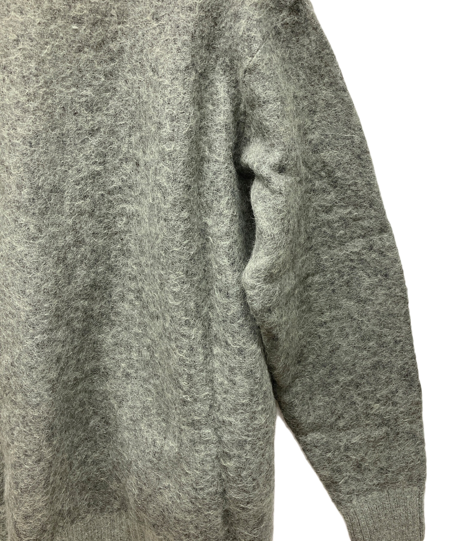 中古・古着通販】AUBERGE (オーベルジュ) 厚手カーディガン グリーン