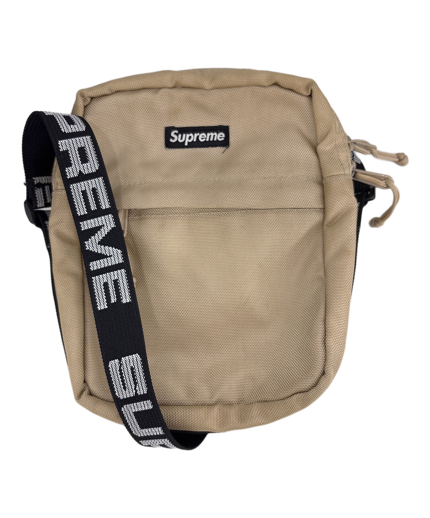 中古・古着通販】SUPREME (シュプリーム) ショルダーバッグ ベージュ