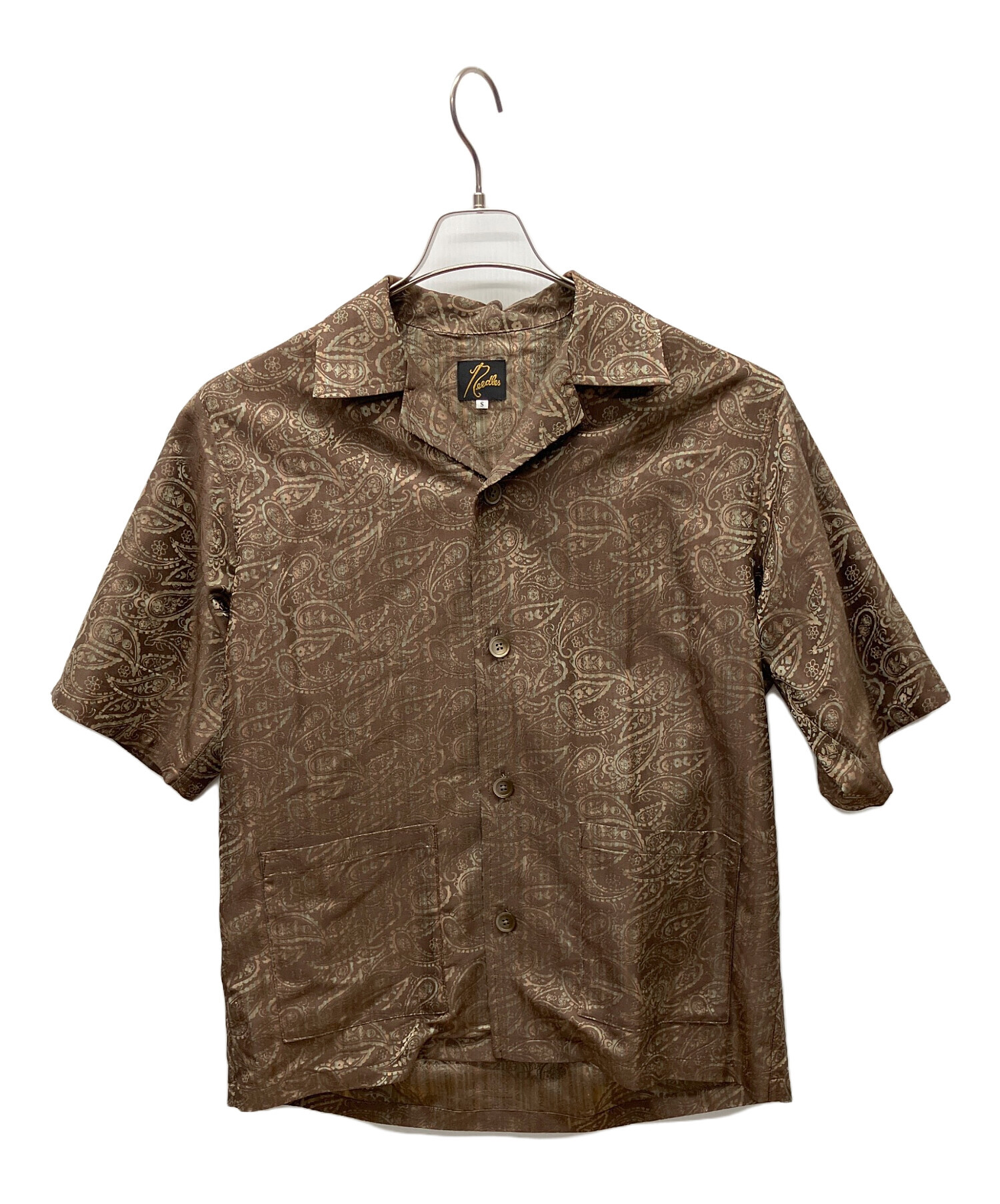 Needles ホワイト 半袖シャツ S Needles t-shirt S/S Crew Neck Tee PRM EU