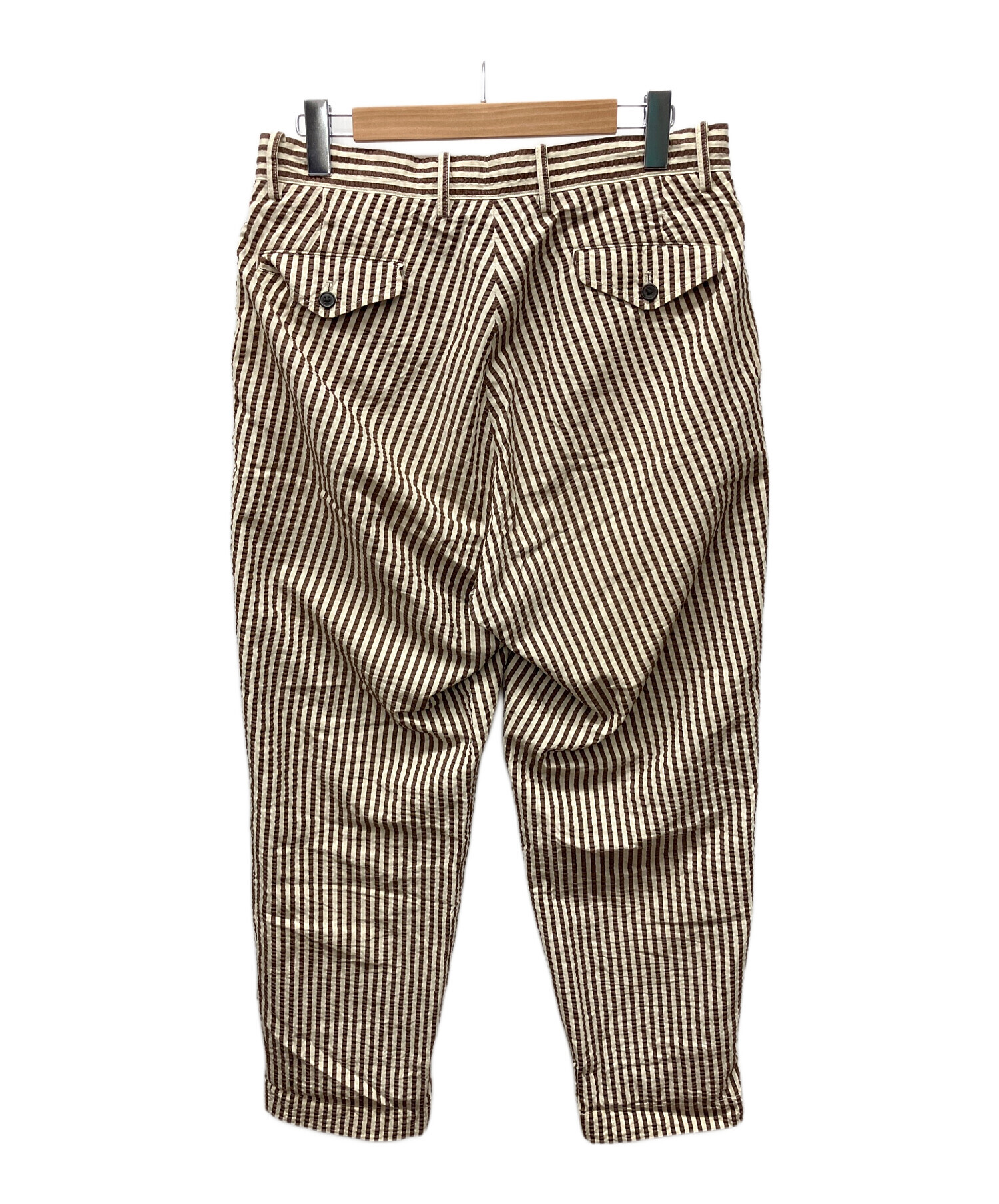 値下げ❗️KAPTAIN SUNSHINE キャプテンサンシャイン白チノパン 32 中古・古着通販】KAPTAIN SUNSHINE (キャプテンサンシャイン) パンツ