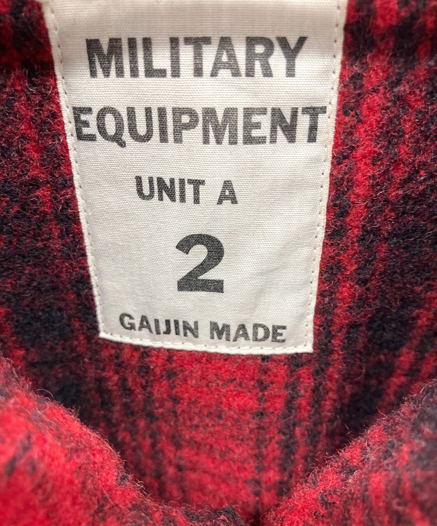GAIJIN MADE ジャケット　サイズM 中古・古着通販】GAIJIN MADE (ガイジンメイド) ウールジャケット