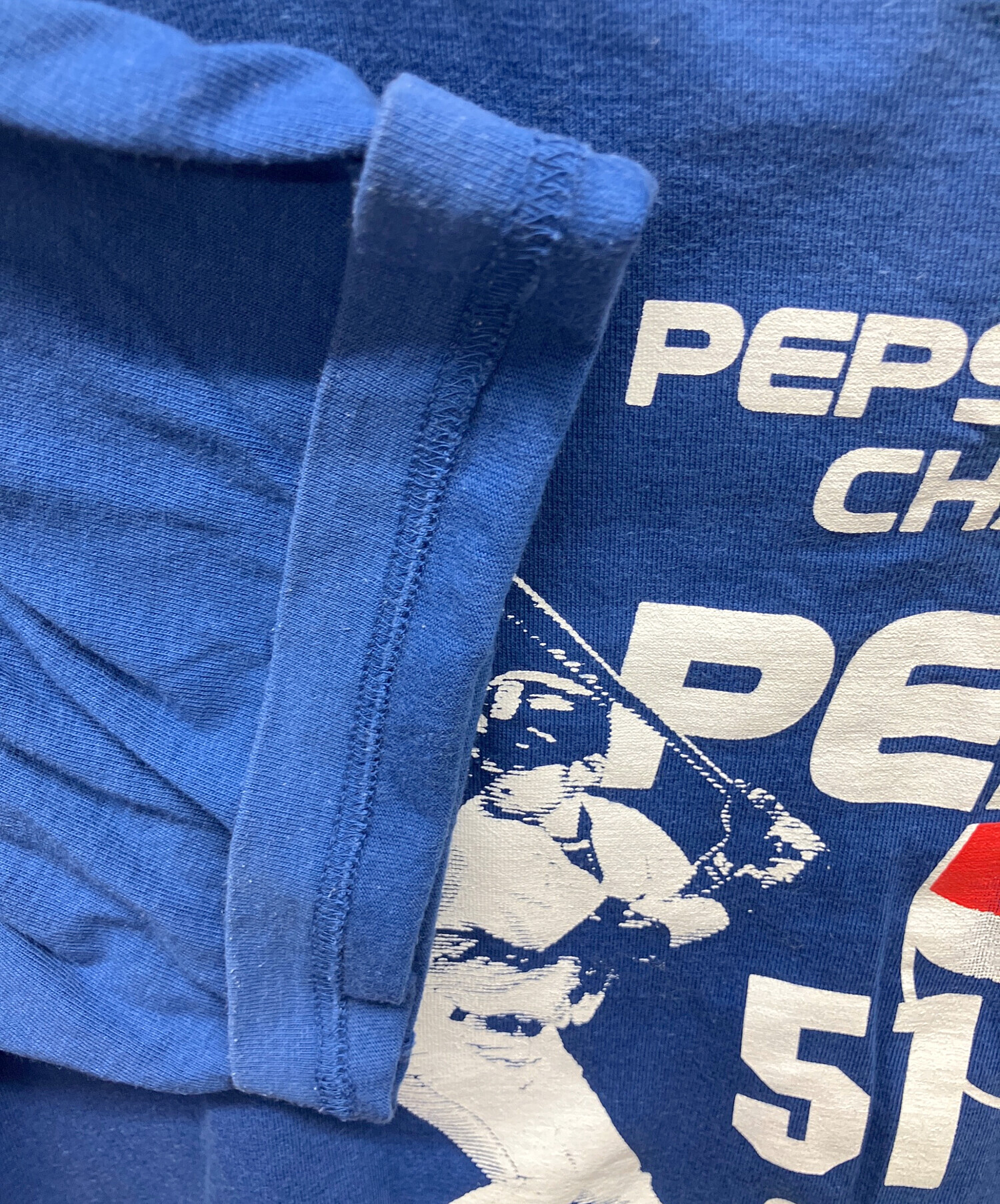 中古・古着通販】PEPSI (ペプシ) 半袖カットソー ブルー サイズ:free 