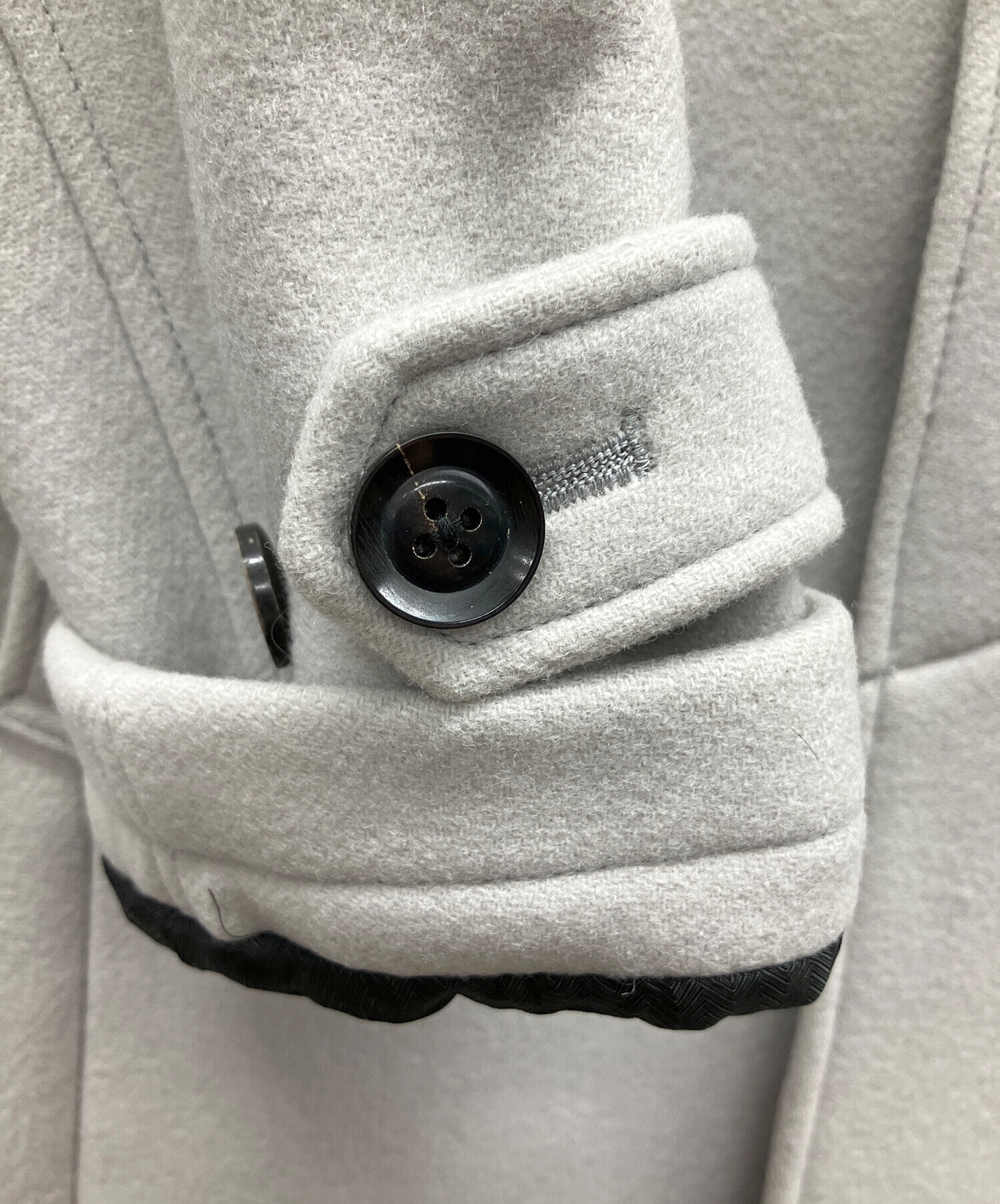 中古・古着通販】Junhashimoto (ジュンハシモト) スタンドカラーコート