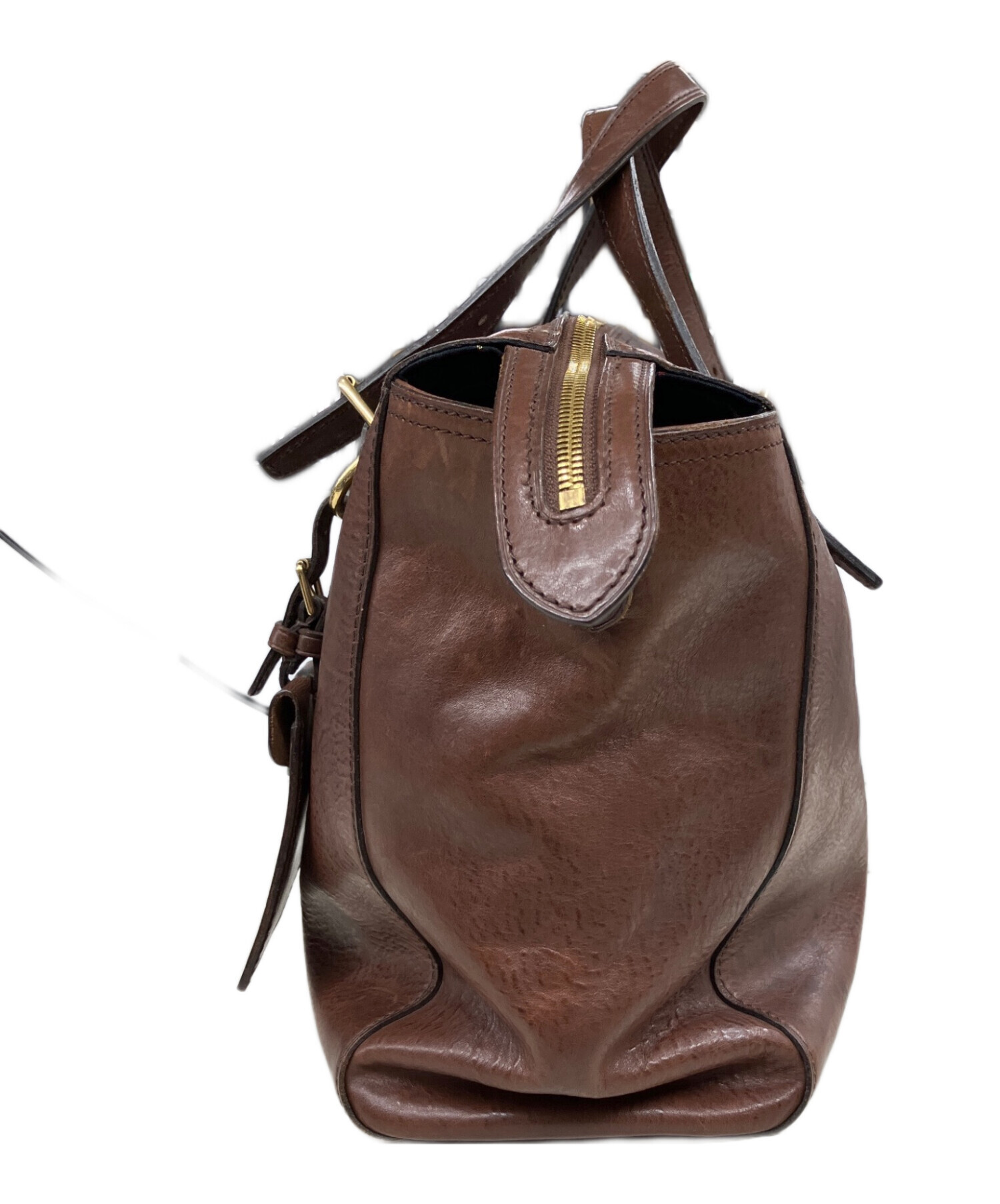 中古・古着通販】RALPH LAUREN (ラルフローレン) レザートートバッグ