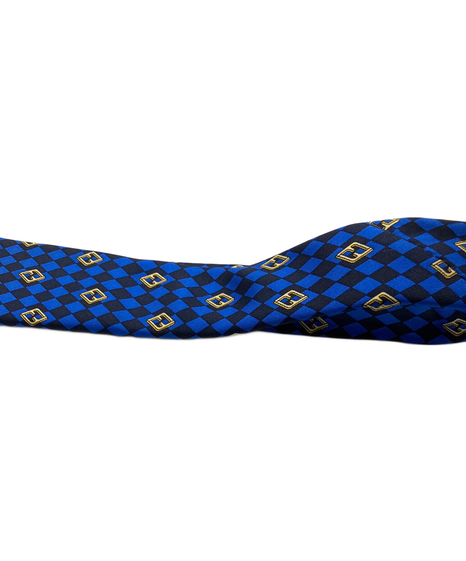 中古・古着通販】FENDI (フェンディ) ネクタイ ブルー サイズ:free