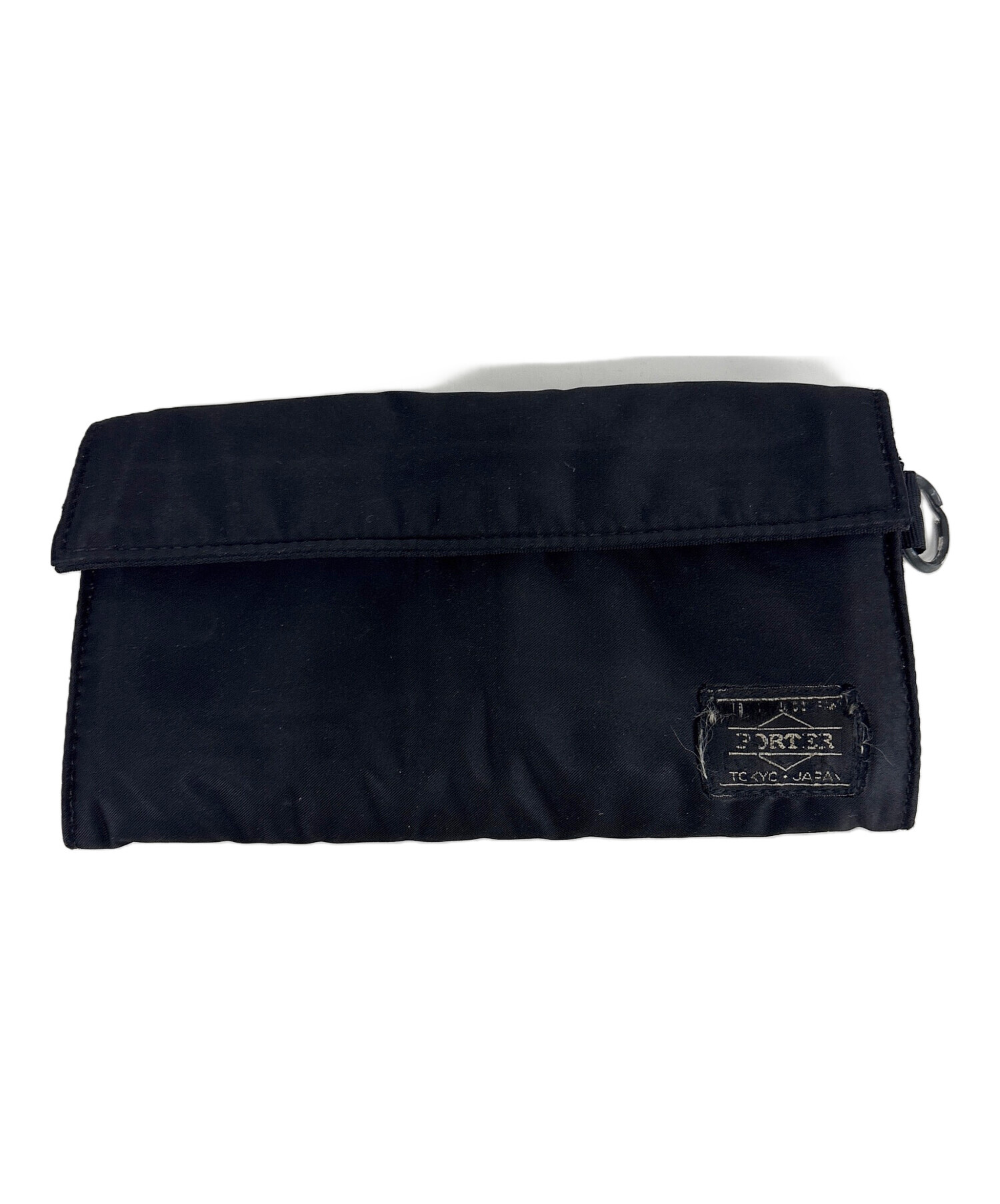 PORTER 長財布 ブラック 未使用品 中古・古着通販】PORTER (ポーター) 長財布 ブラック｜ブランド・古着