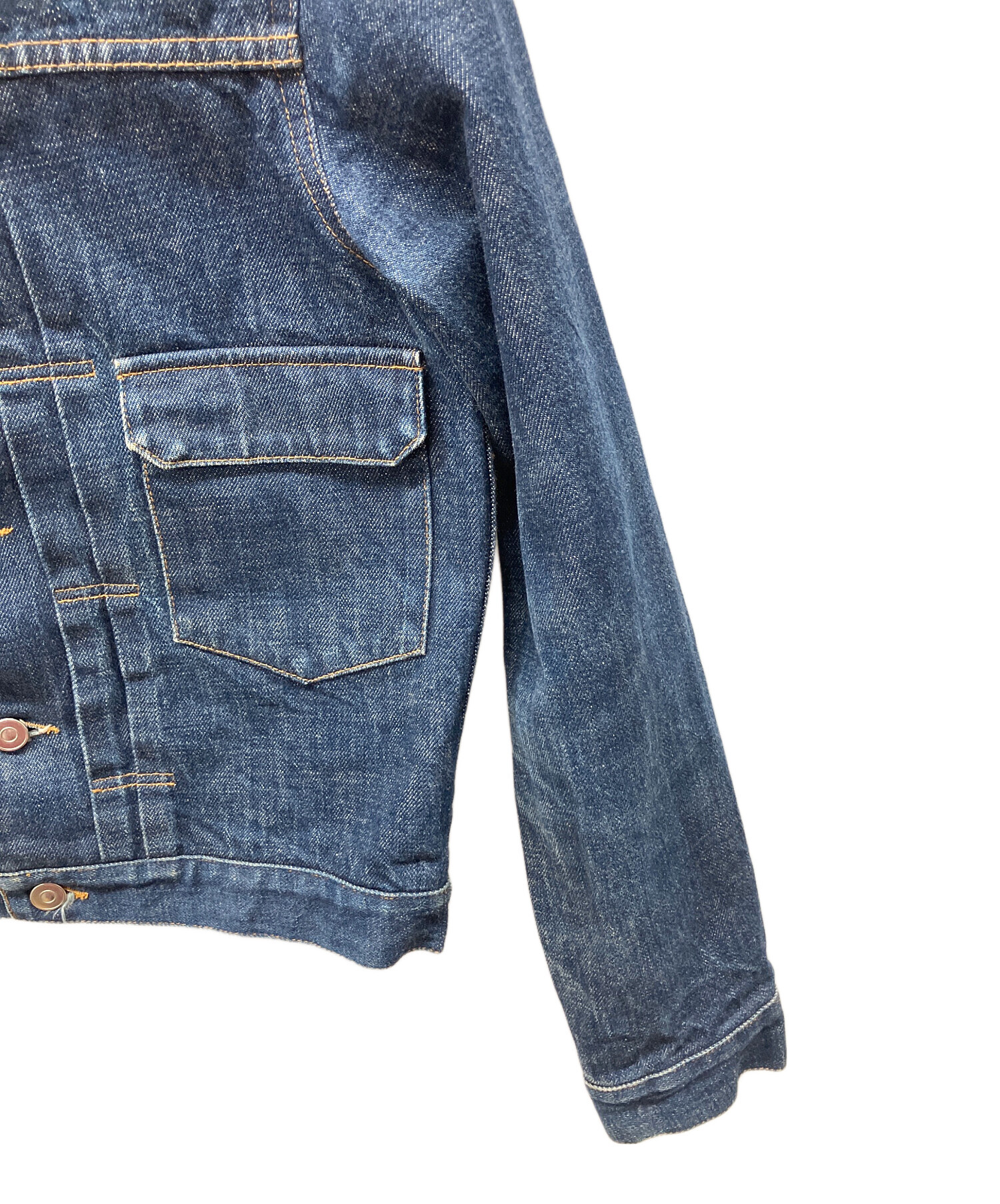 【ほぼ未使用】A.P.C 2ndタイプデニムジャケット 中古・古着通販】A.P.C. (アーペーセー) 2ndデニムジャケット サイズ:M