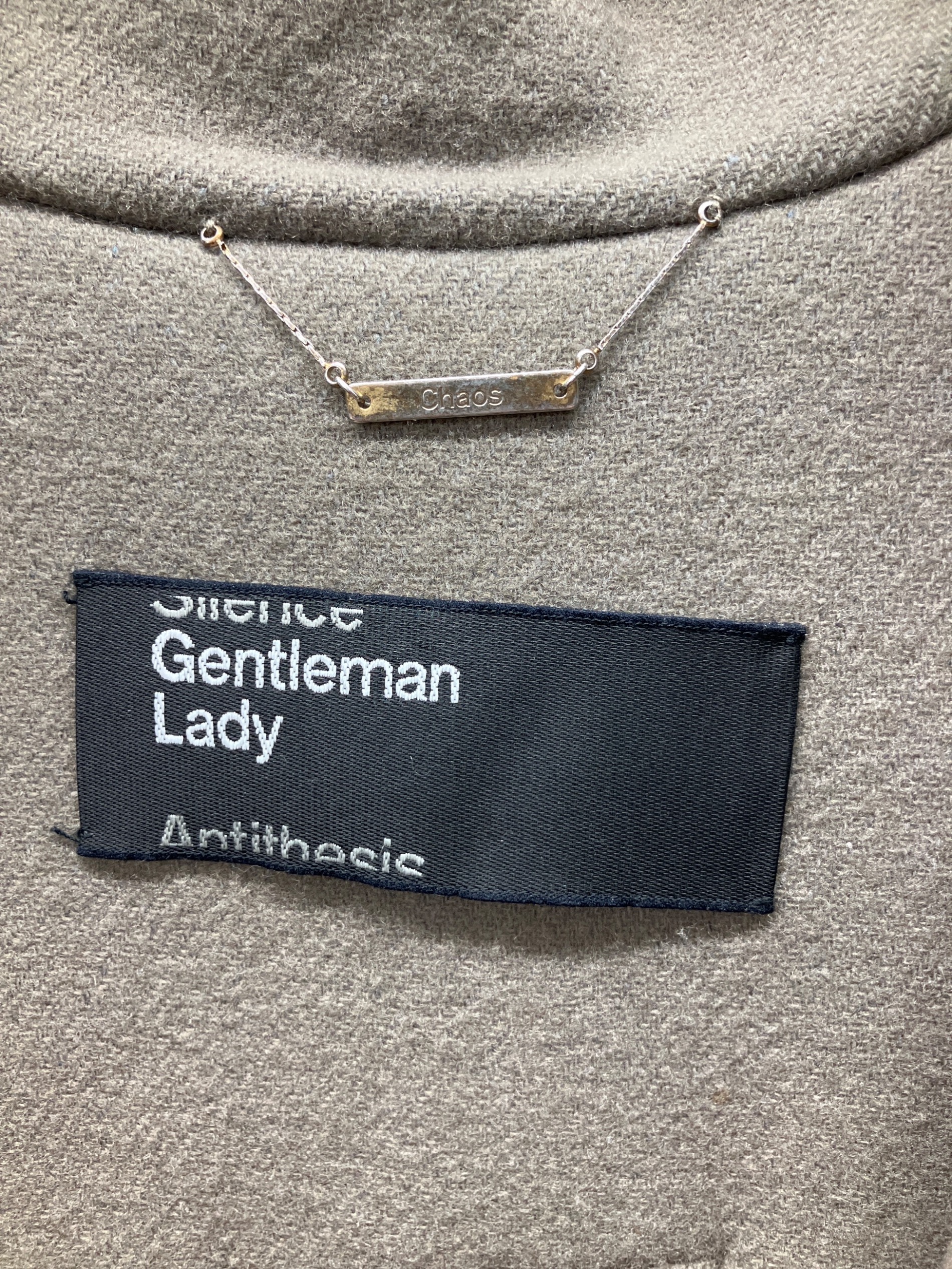 か*る様 【最終値下げ！】Chaos　カオス スーペリア　ダブルコート 中古・古着通販】CHAOS (カオス) スーペリアダブルコート グレー