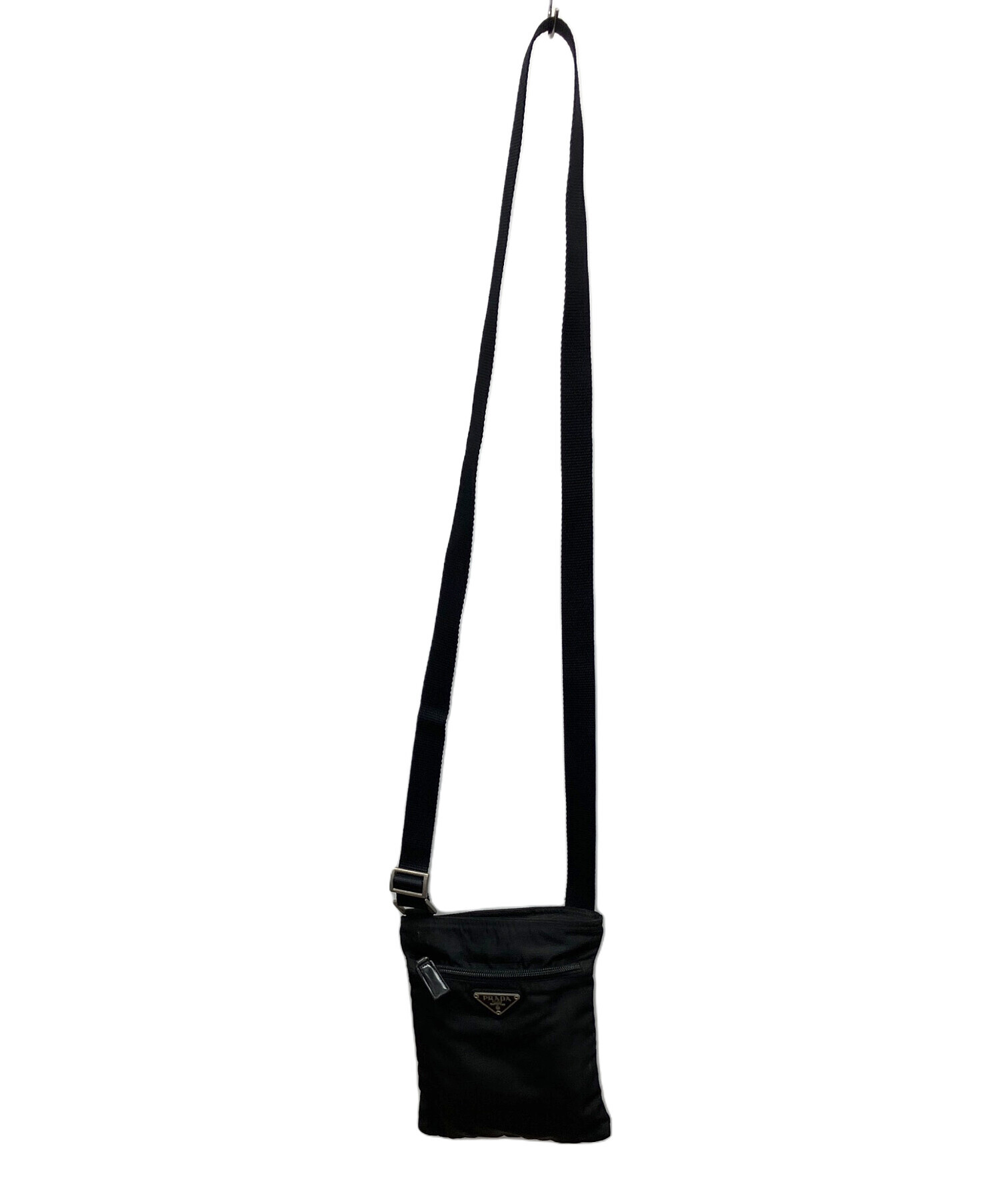 PRADA プラダ ショルダーバッグ レディース 【古着】【中古】 中古・古着通販】PRADA (プラダ) ショルダーバッグ ブラック｜ブランド