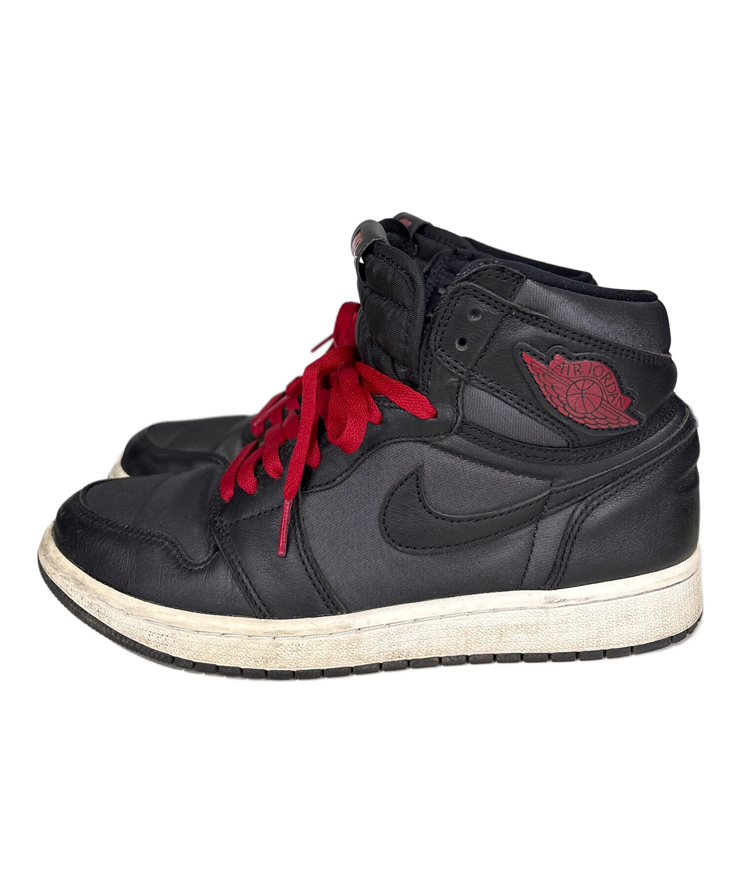 中古・古着通販】NIKE (ナイキ) スニーカー レッド×ブラック サイズ 