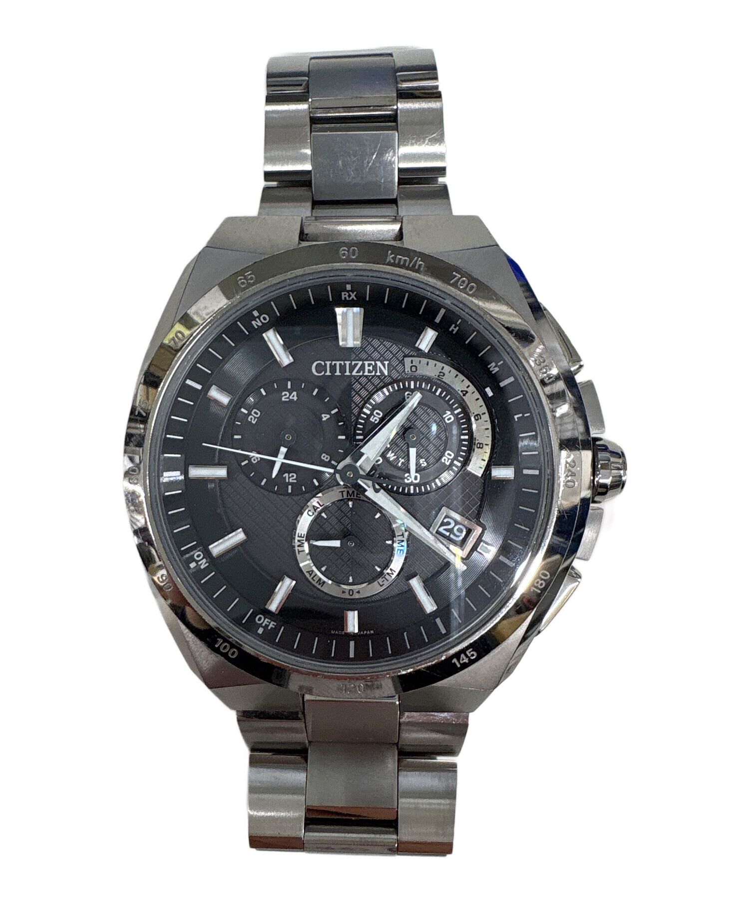 中古・古着通販】CITIZEN (シチズン) 腕時計 ブラック｜ブランド・古着