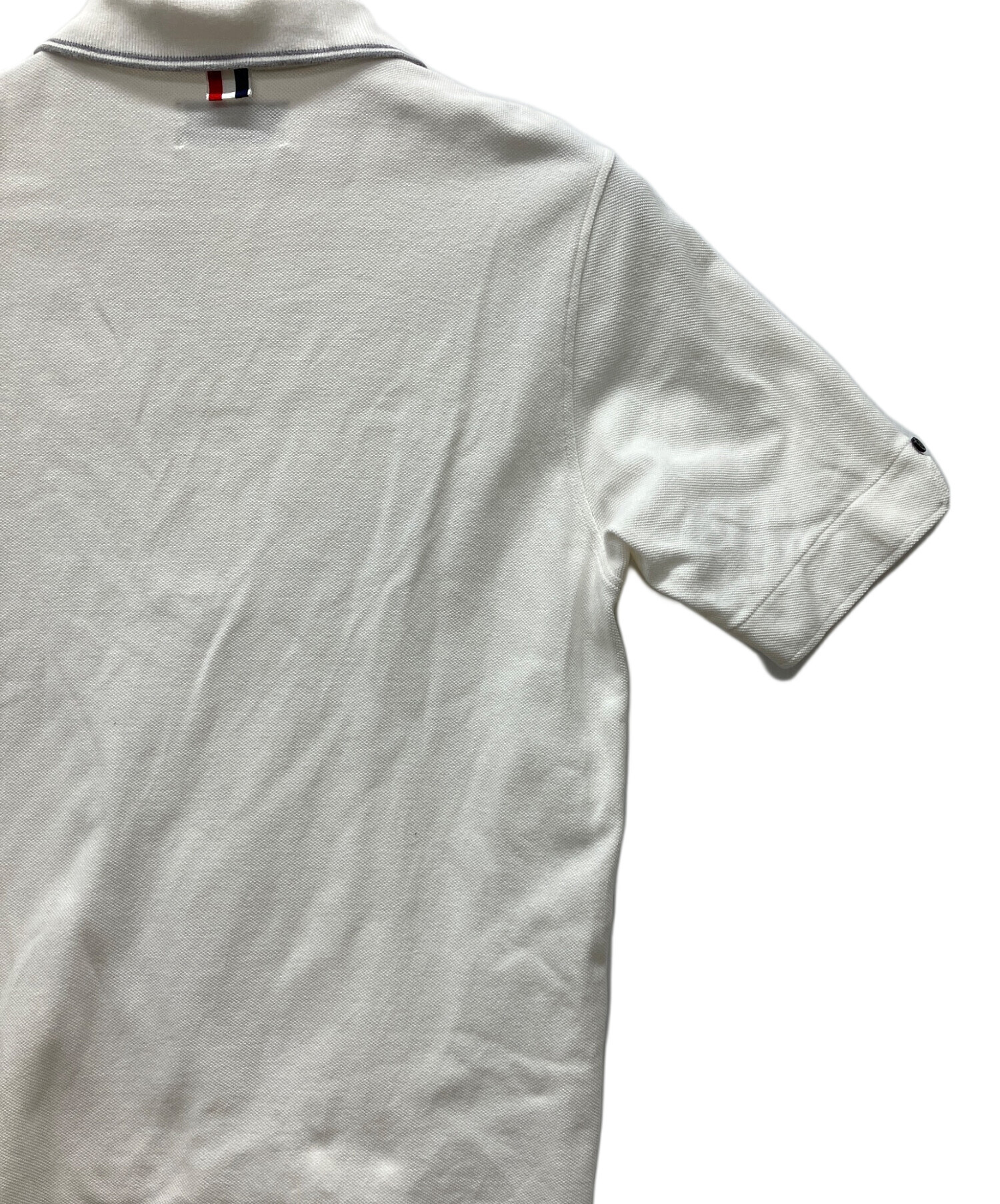 中古・古着通販】Thom Browne (トムブラウン) ポロシャツ ホワイト
