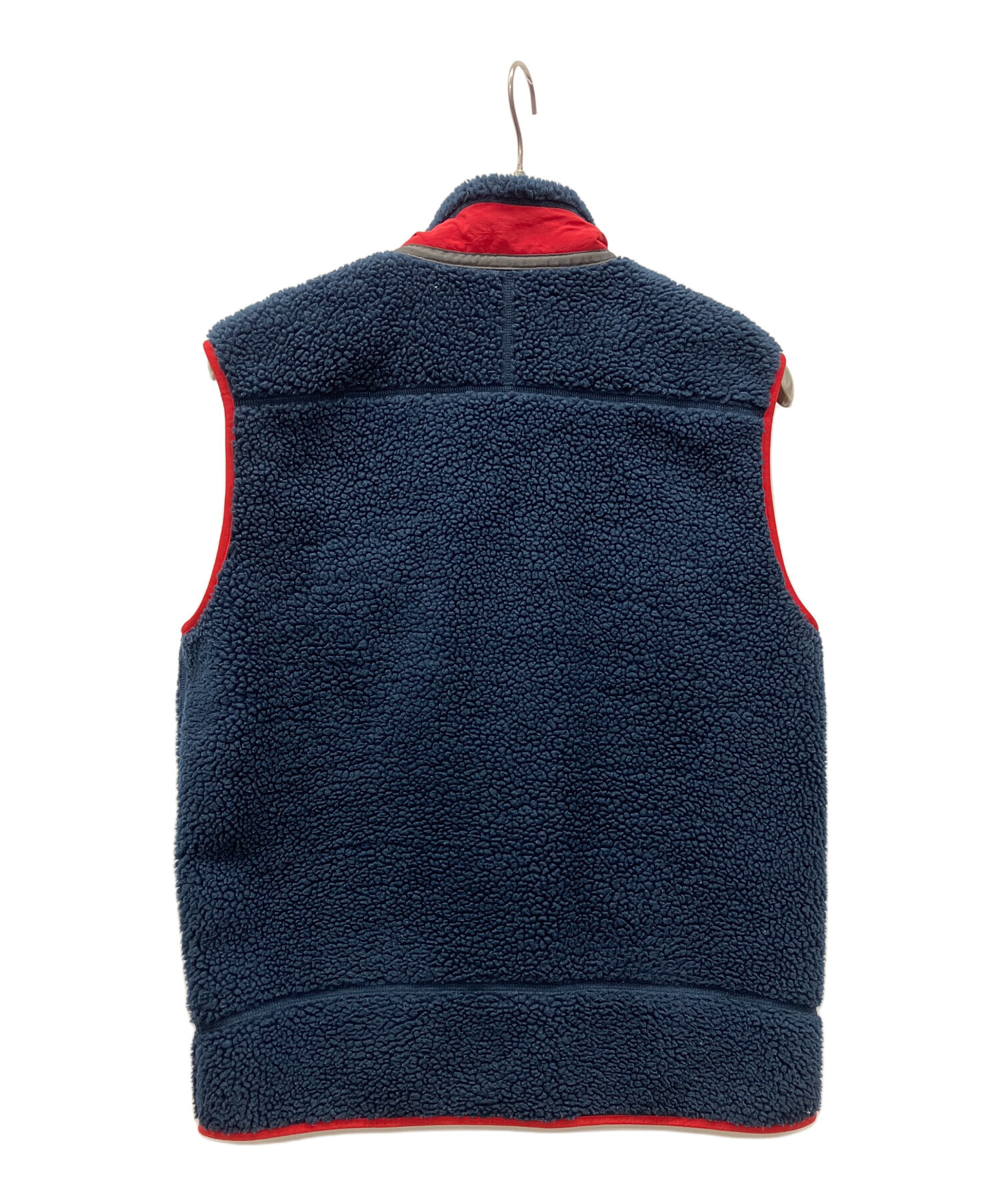中古・古着通販】Patagonia (パタゴニア) ベスト レッド×ネイビー